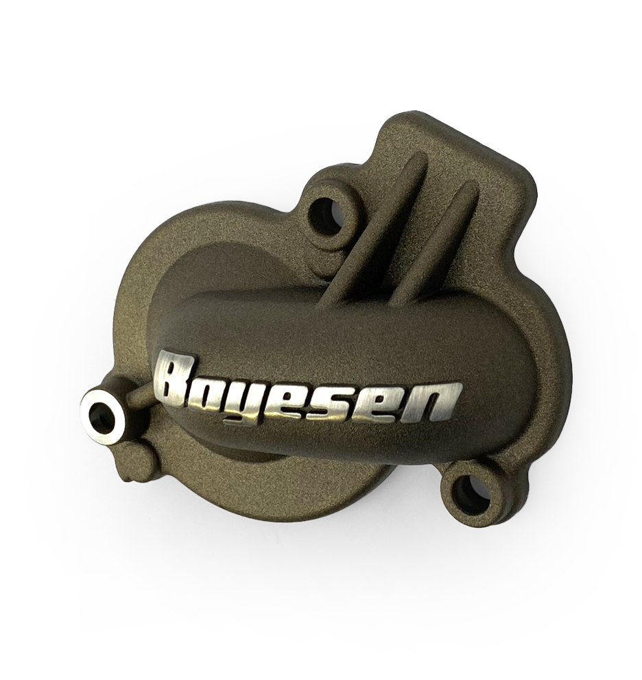 WATER PUMP COVER 16-25 SX-F450, SUPERCOOLER BOYESEN WPK-45AM, MAGNESIUM image 1