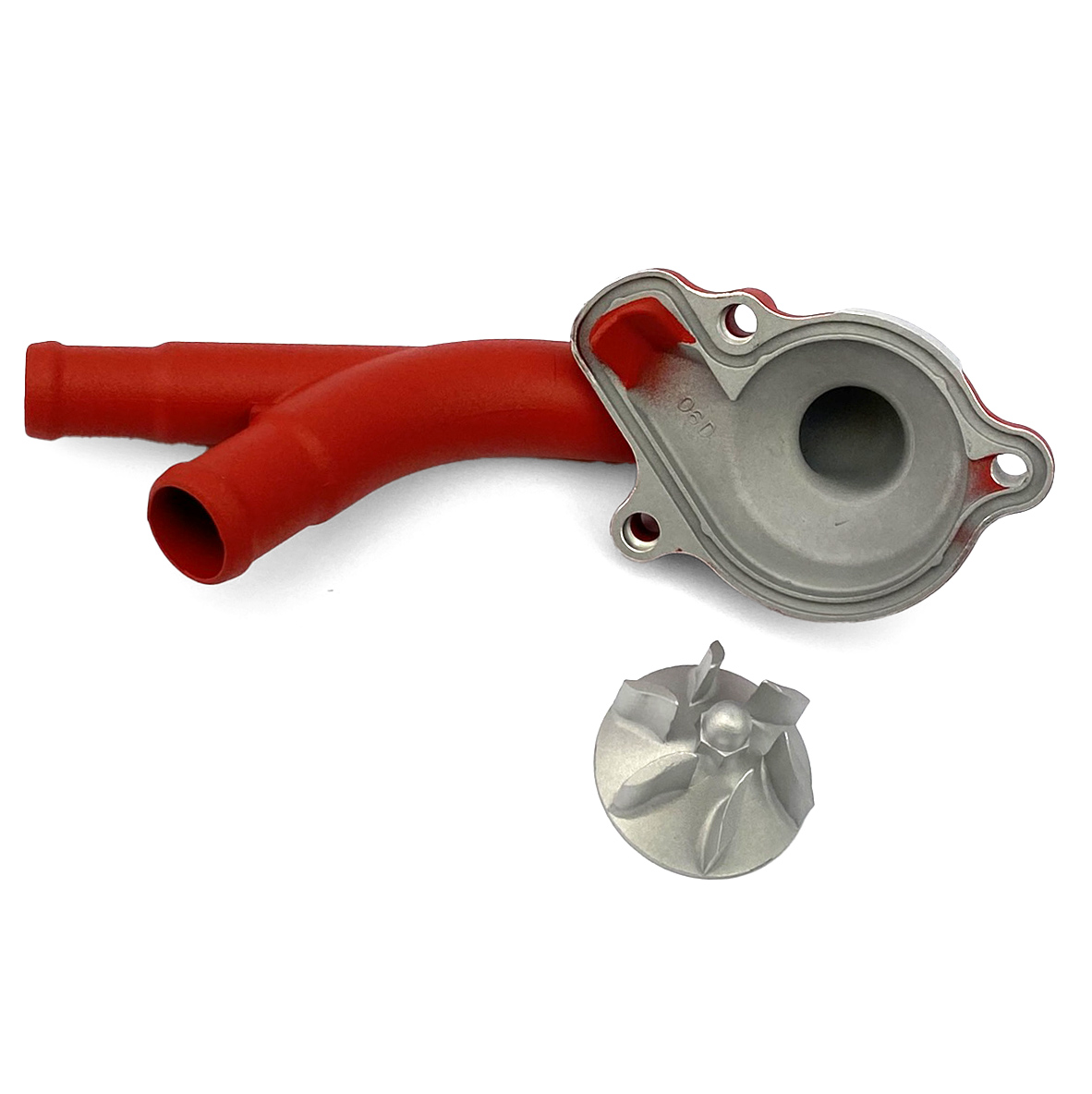 WATER PUMP COVER 21-24 CRF450R/RX, SUPERCOOLER BOYESEN WPK-06DR, RED thumbnail 3
