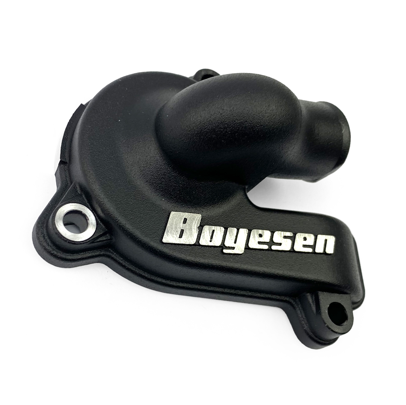 WATER PUMP COVER BLACK 23-24 KTM 250/350 SX-F, BOYESEN WPK44CB SUPERCOOLER thumbnail 2