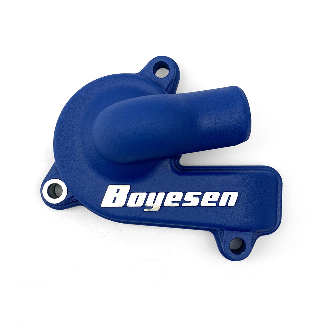 WATER PUMP COVER BLUE 23-24 KTM 250/350 SX-F, BOYESEN WPK44CL SUPERCOOLER image 1