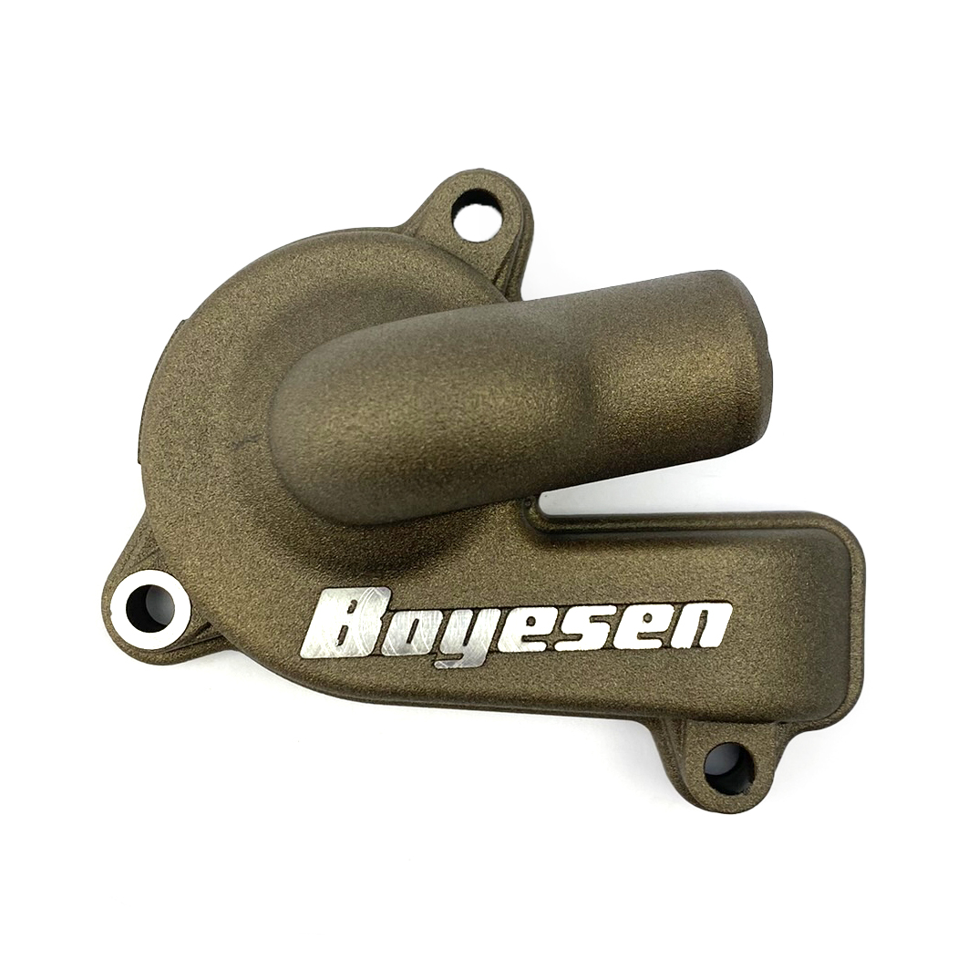 WATER PUMP COVER MAGNESIUM 23-24 KTM 250/350 SX-F, BOYESEN WPK44CM SUPERCOOLER thumbnail 2