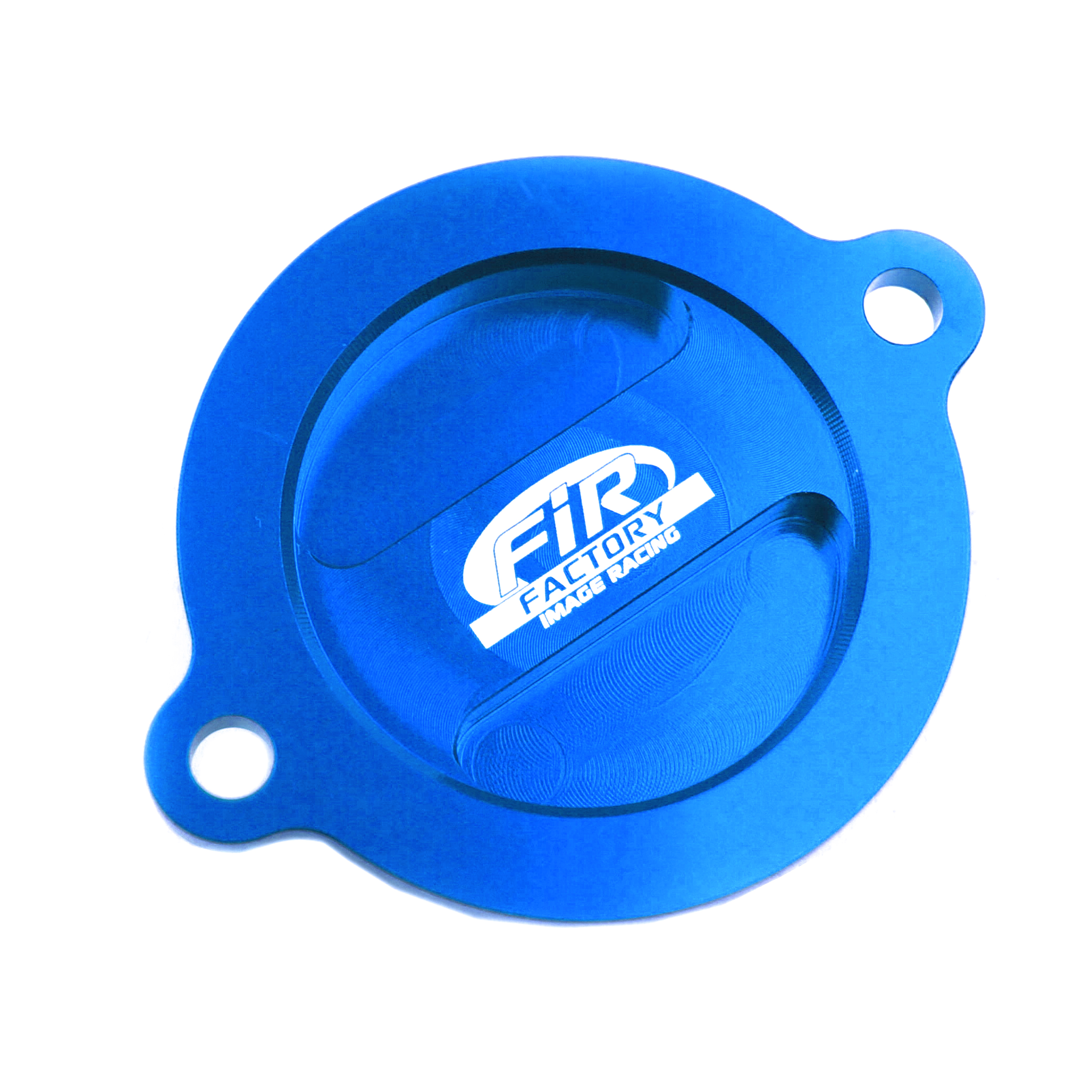 OIL FILTER COVER KTM LH COVER, FIR ASOC-26, BLUE, 75038041200 image 1