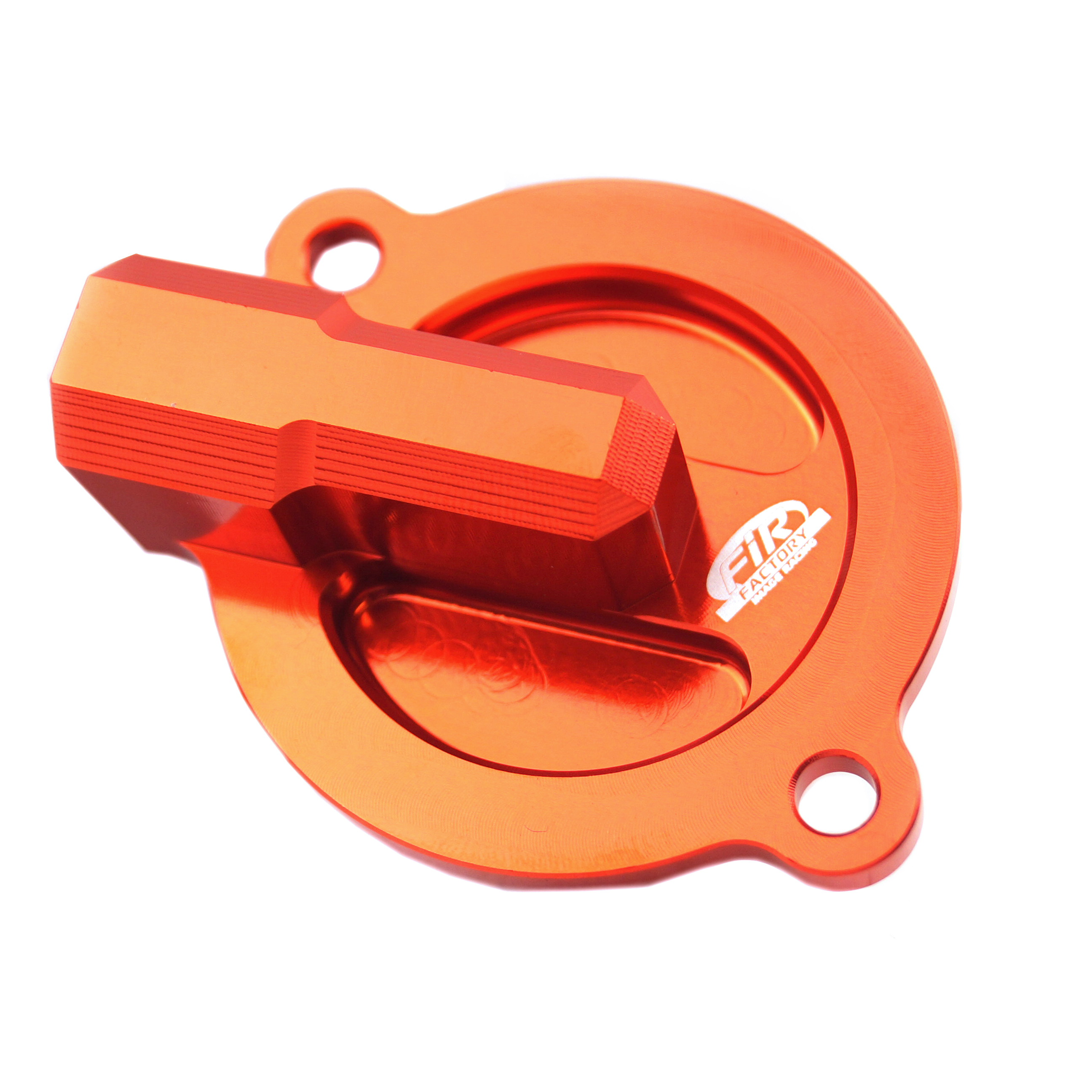 OIL FILTER COVER KTM RH COVER, FIR ASOC-25, ORANGE image 1