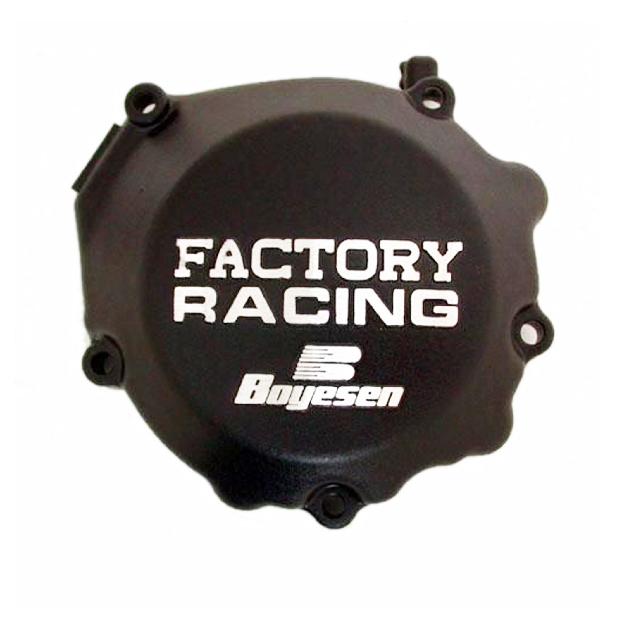 IGNITION COVER 88-98 YZ250, BOYESEN SC-32B BLACK