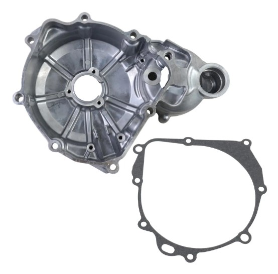 LEFT SIDE ENGINE COVER SUZUKI 02-20 DRZ 400 E S SM 11483-29F00 11351-29F60 thumbnail 2
