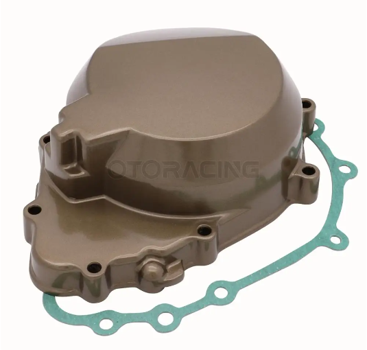 LEFT STATOR ENGINE CRANKCASE COVER WITH GASKET 03-04 KAWASAKI NINJA ZX-6R 11060-1851 14031-1402 image 1