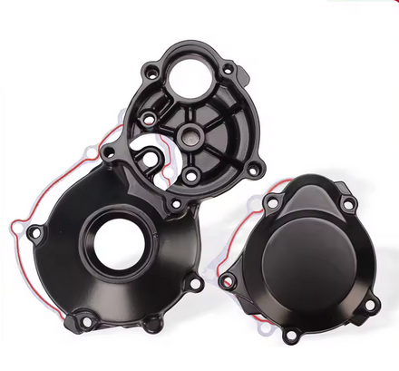 ENGINE CASE COVER 2PCS SET 1996-2008 SUZUKI GSXR600 GSXR750 GSXR1000 image 1