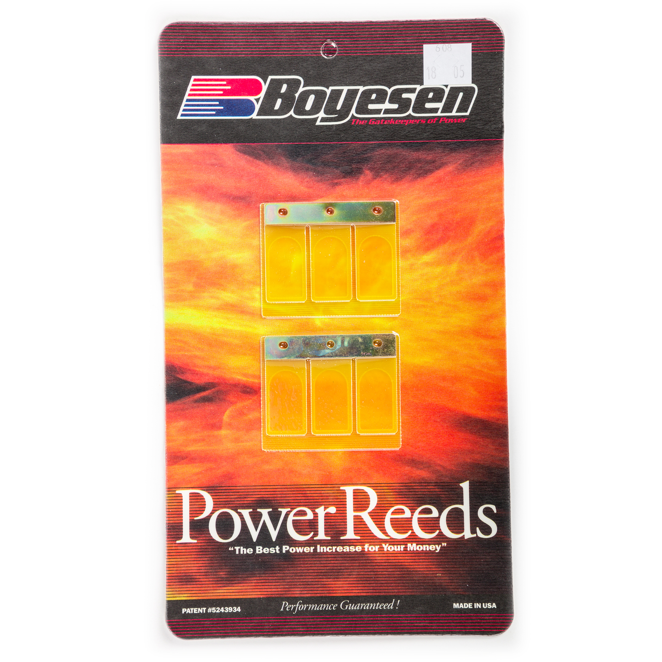 BOYESEN REEDS 608R RM KDX HUSQ, BR001608 image 1
