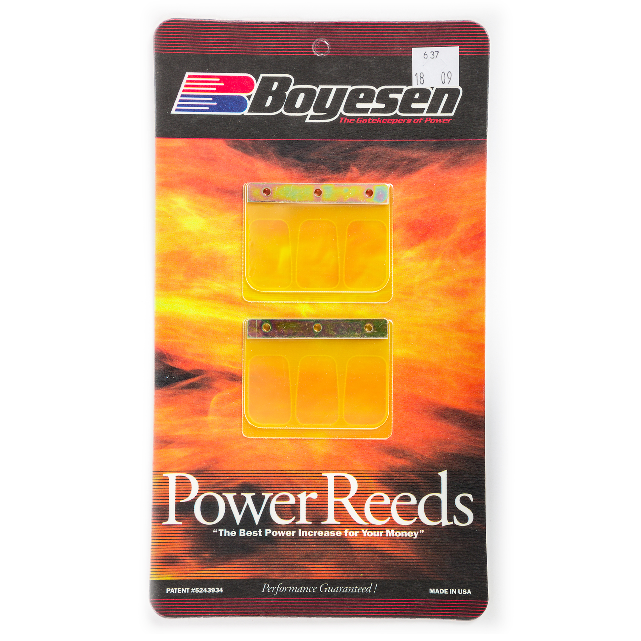BOYESEN REEDS 637 RM RMX250 image 1