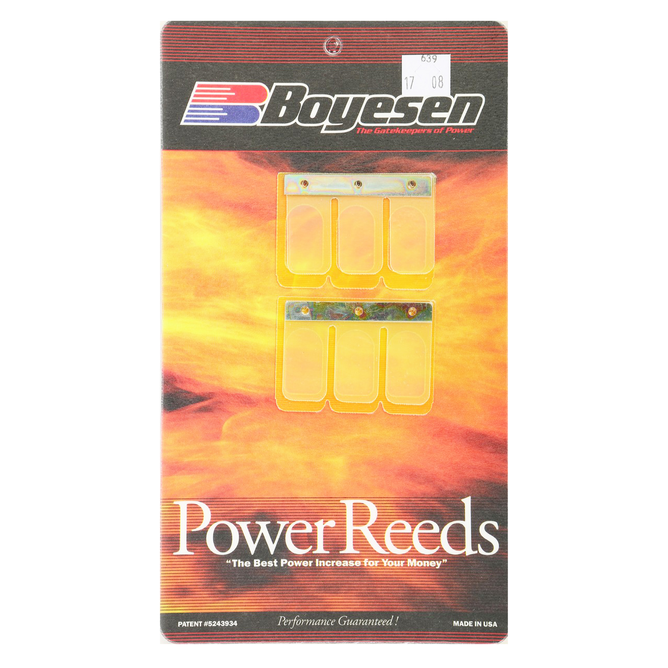 BOYESEN REEDS 639 KX125 89-93 image 1