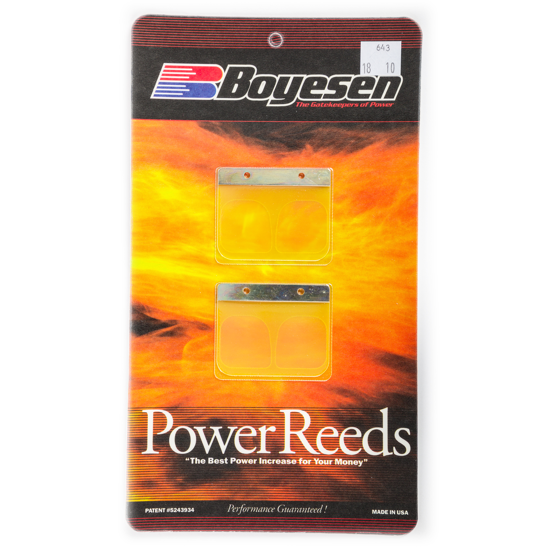 BOYESEN REEDS 643 RM250 91-92