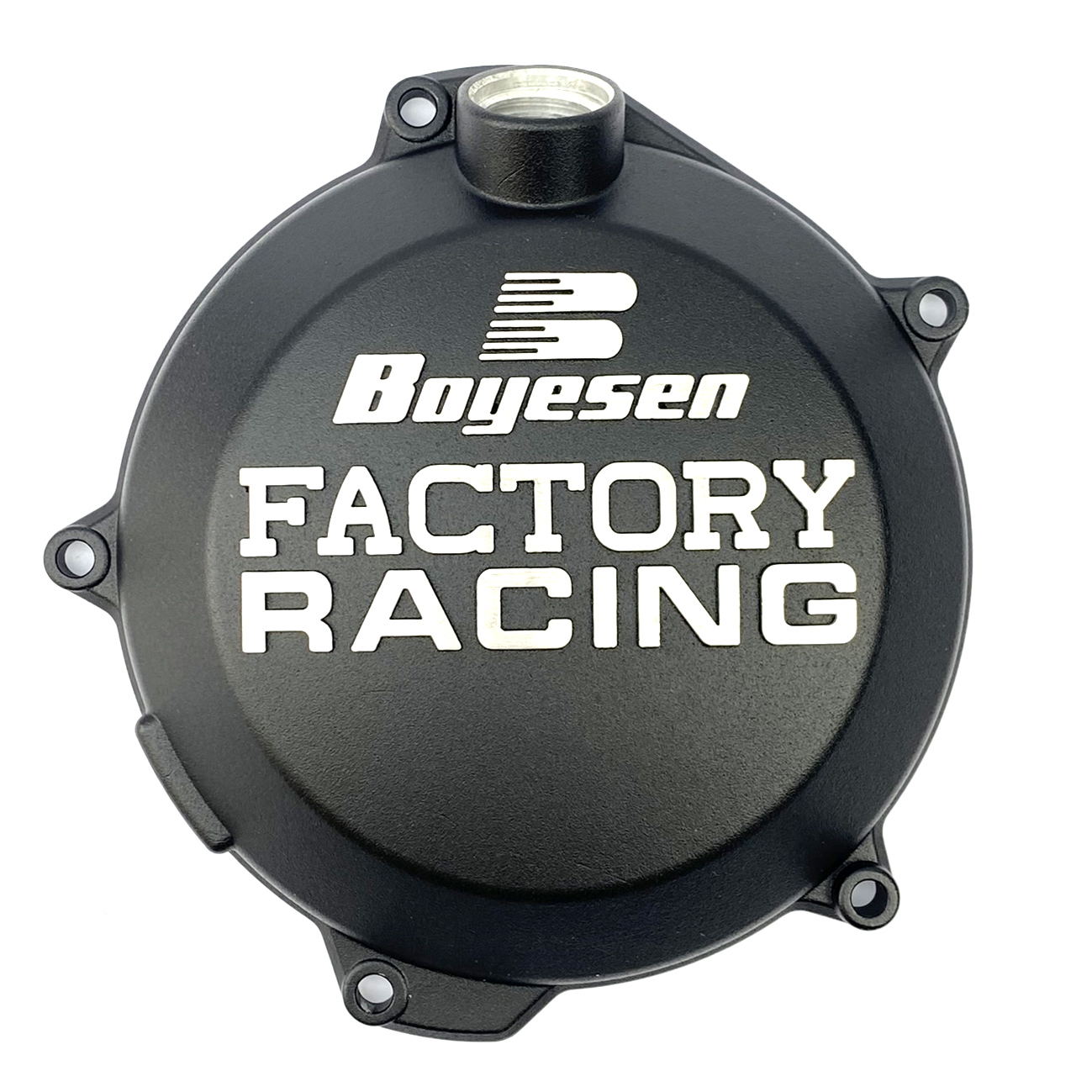 CLUTCH COVER 23-25 250/350/450 SX-F KTM, BOYESEN CC-45CB, BLACK thumbnail 2