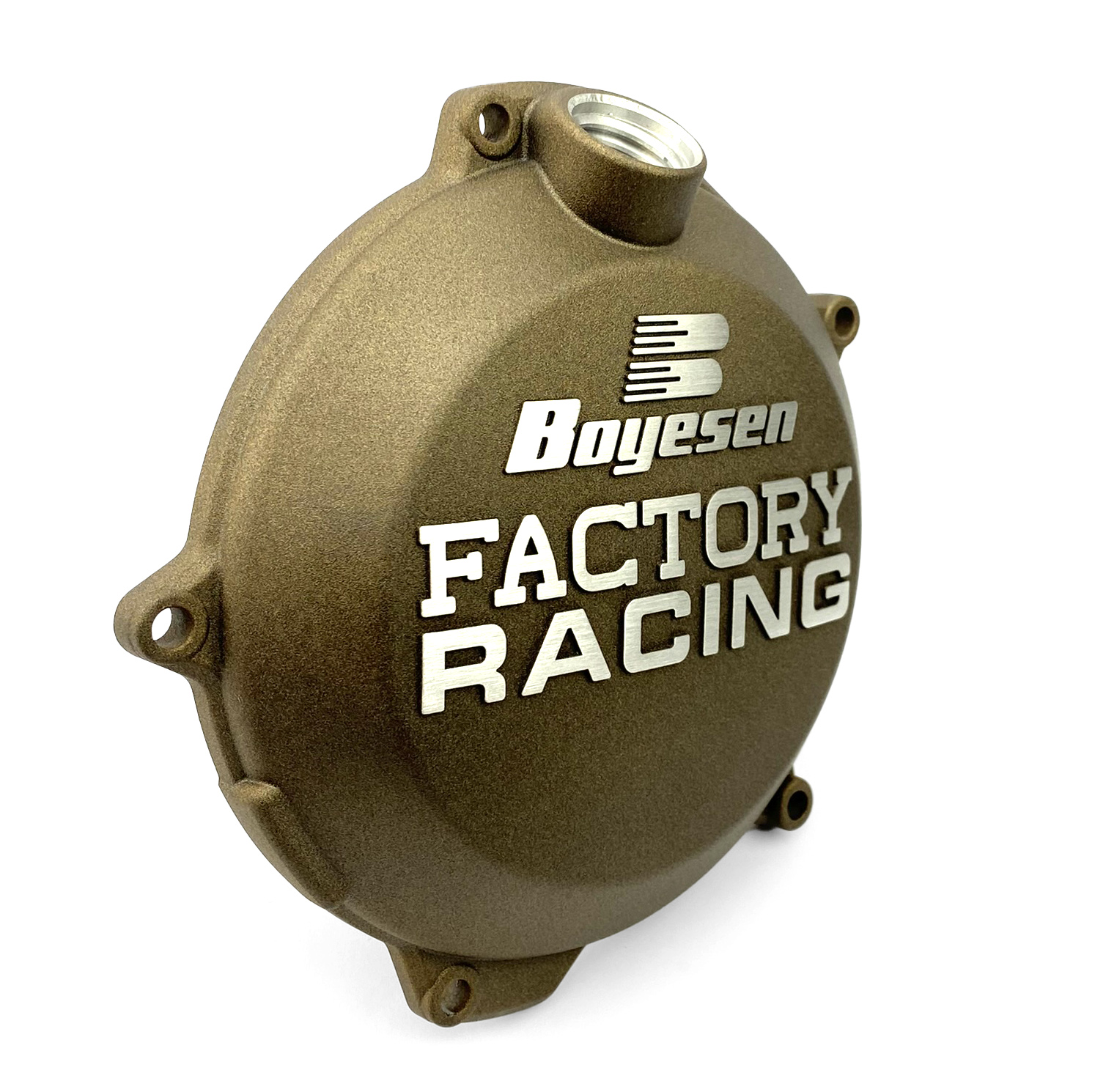 CLUTCH COVER 23-25 250/350/450 SX-F KTM, BOYESEN CC-45CM, MAGNESIUM image 1