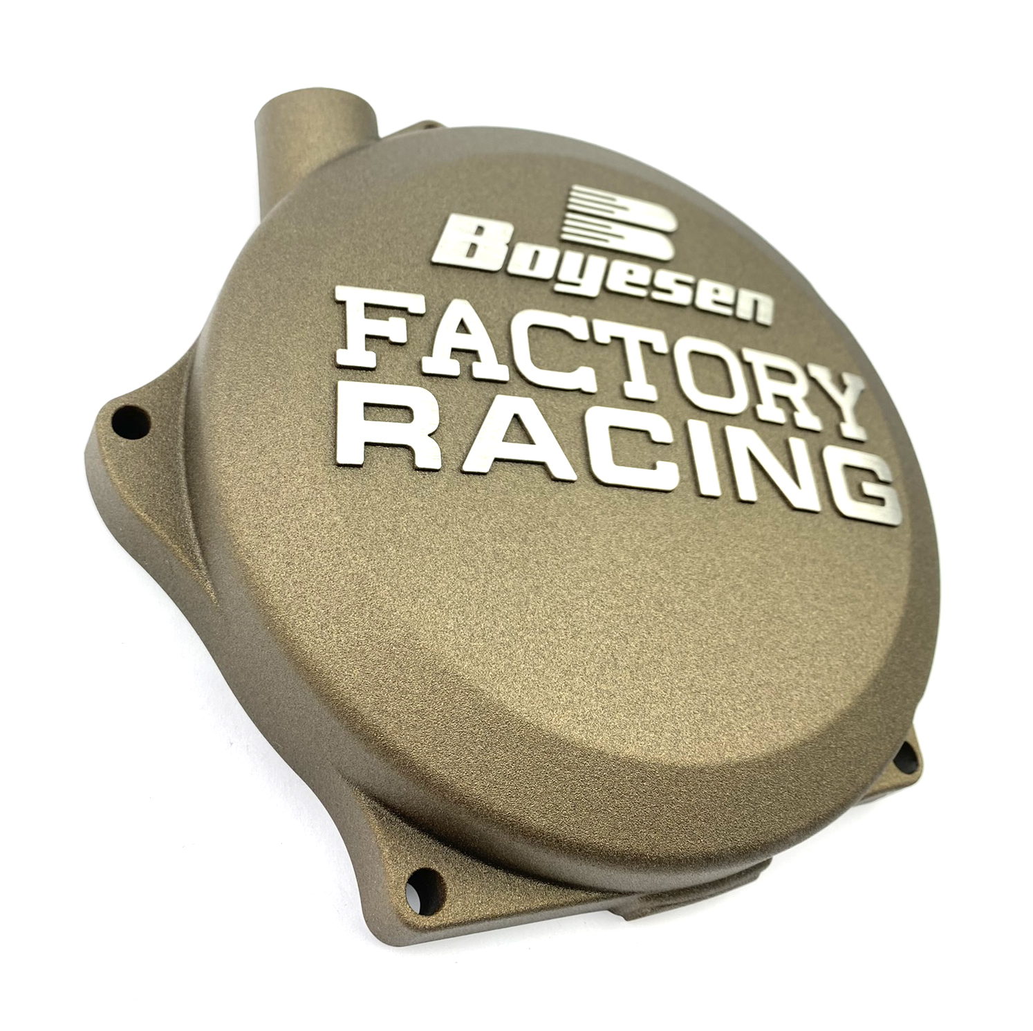CLUTCH COVER 21-24 KX250/X KAWASAKI, BOYESEN CC-17CM, BLACK image 1