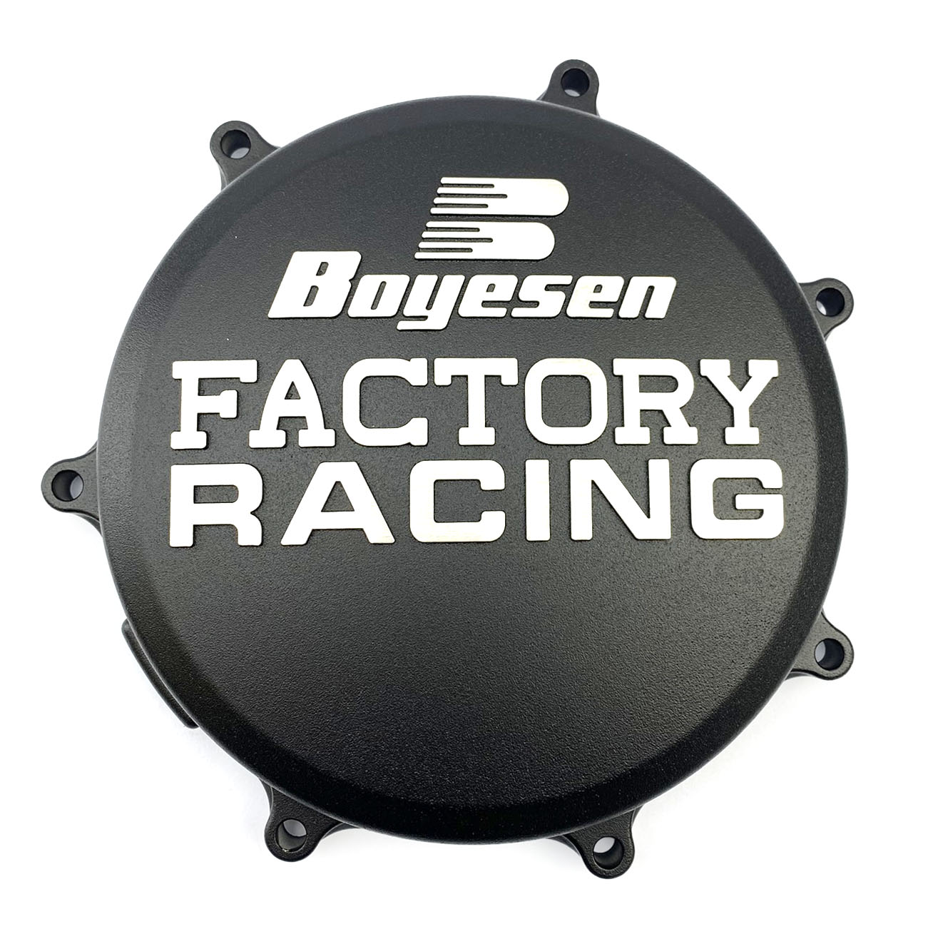 CLUTCH COVER 21-23 KX450/X KAWASAKI, BOYESEN CC-18DB, BLACK thumbnail 3