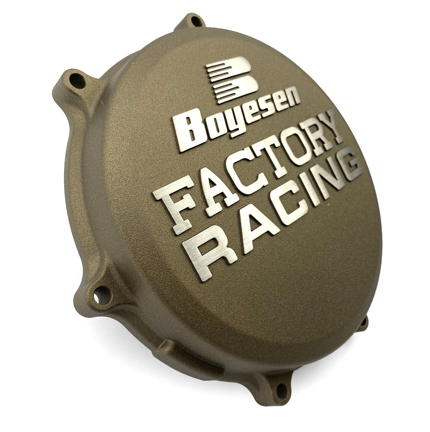CLUTCH COVER 21-23 KX450/X KAWASAKI, BOYESEN CC-18DM, MAGNESIUM image 1