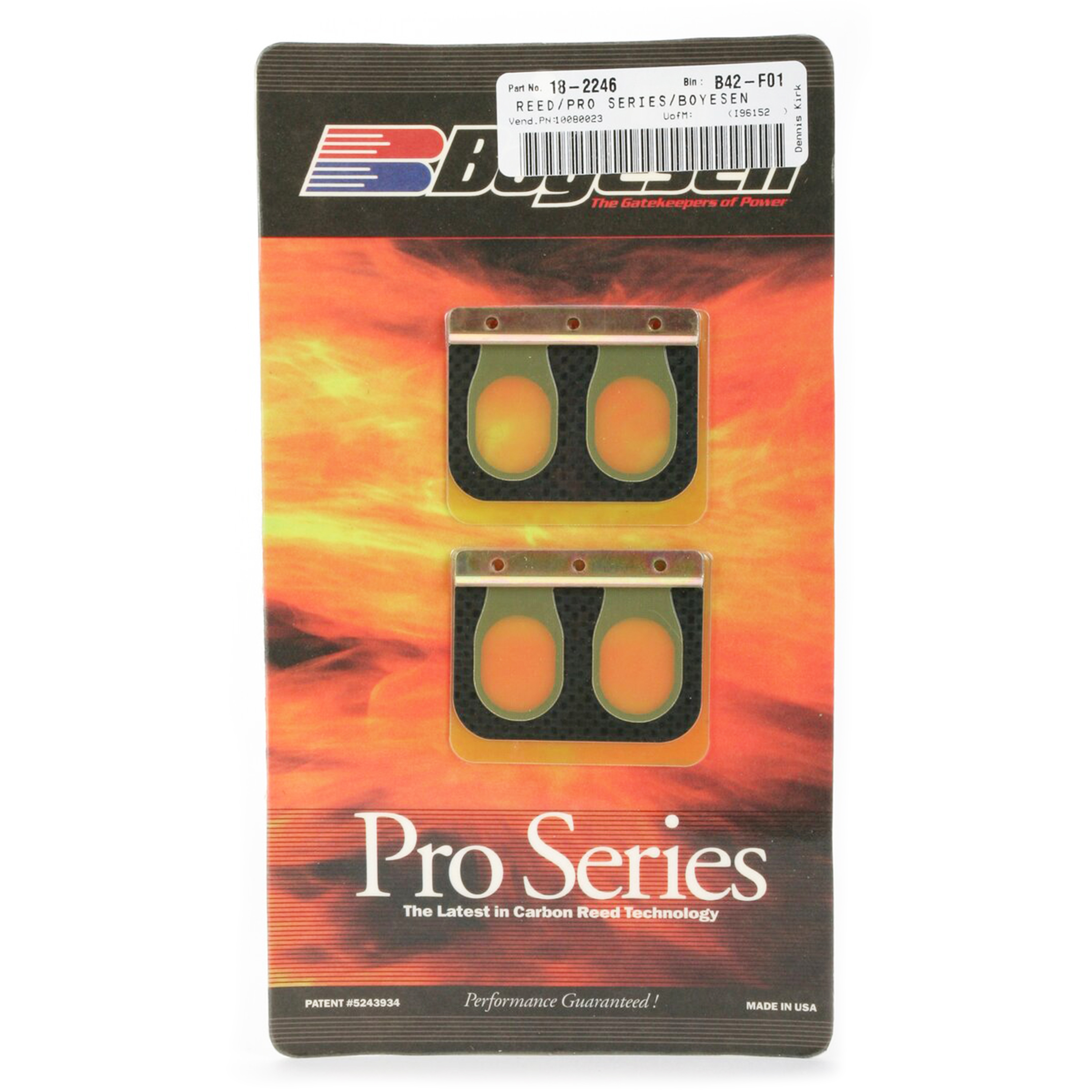 PSR-211 BOYESEN REEDS PRO-211, Boyesen Pro Series Reeds - PRO, PSR-211/PRO-211
