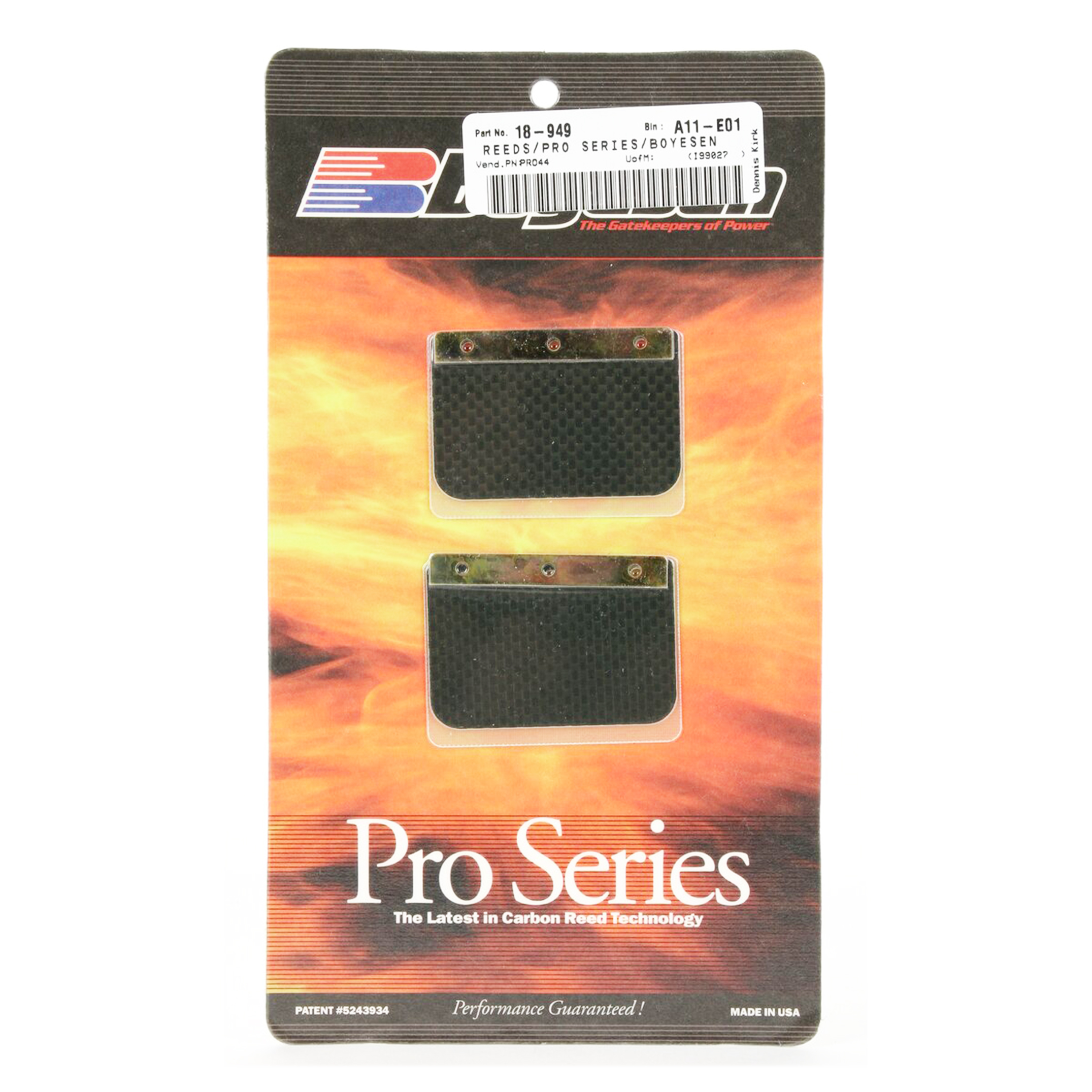 PRO-44 BOYESEN REEDS, Boyesen Pro Series Reeds - PRO, PRO44