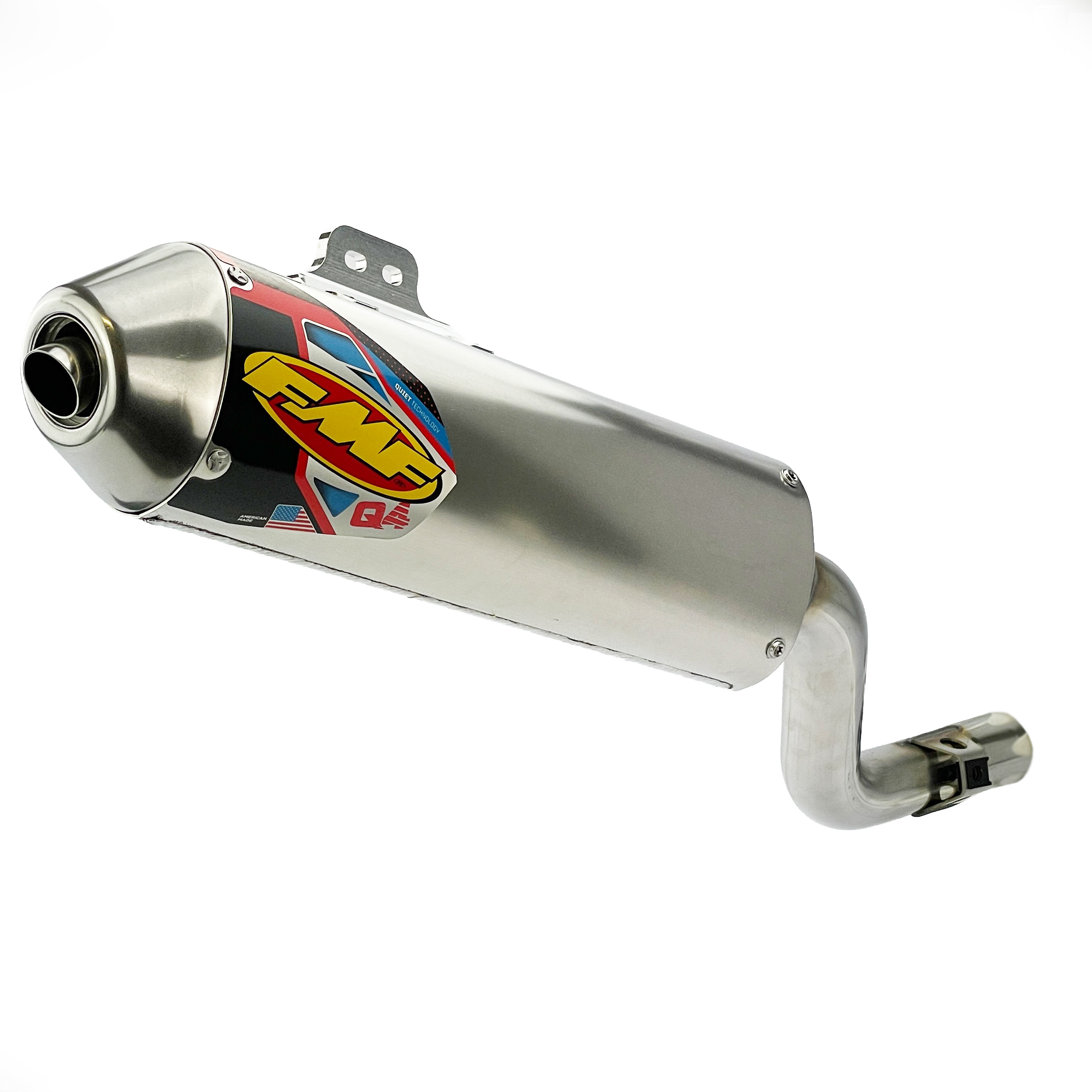 Q4 Exhaust Silencer 93-20 Honda XR 650 L - FMF 041597 image 1