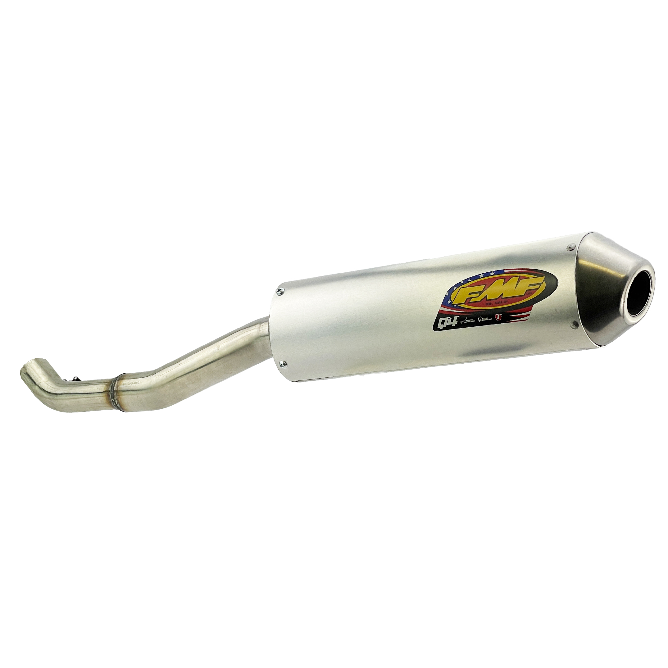 Q4 Exhaust Silencer 97-22 Suzuki DR 650 SE - FMF 043380 thumbnail 2