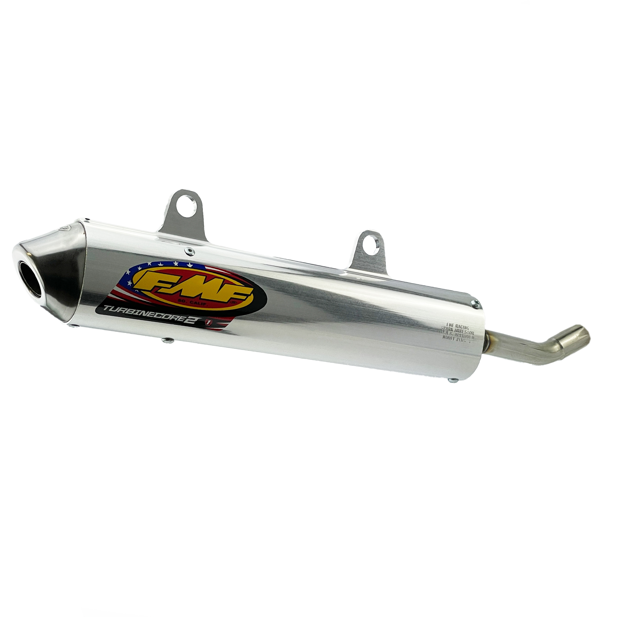 TurbineCore 2 Exhaust Silencer 18-18 Beta RR 125 - FMF 025235 image 1