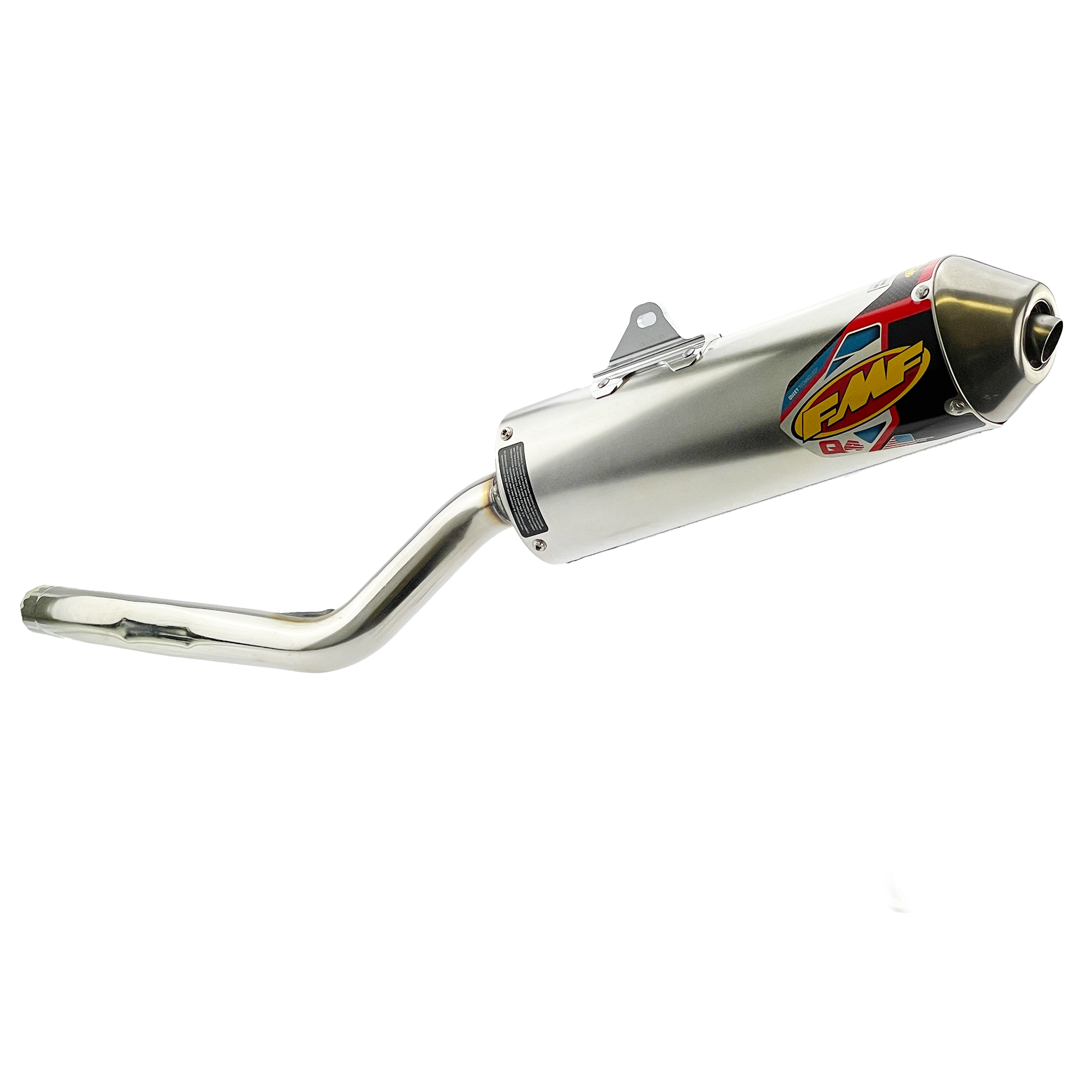 Q4 Exhaust Silencer 00-22 Kawasaki Suzuki 400 DR-Z S SM KLX SR - FMF 043377 thumbnail 2