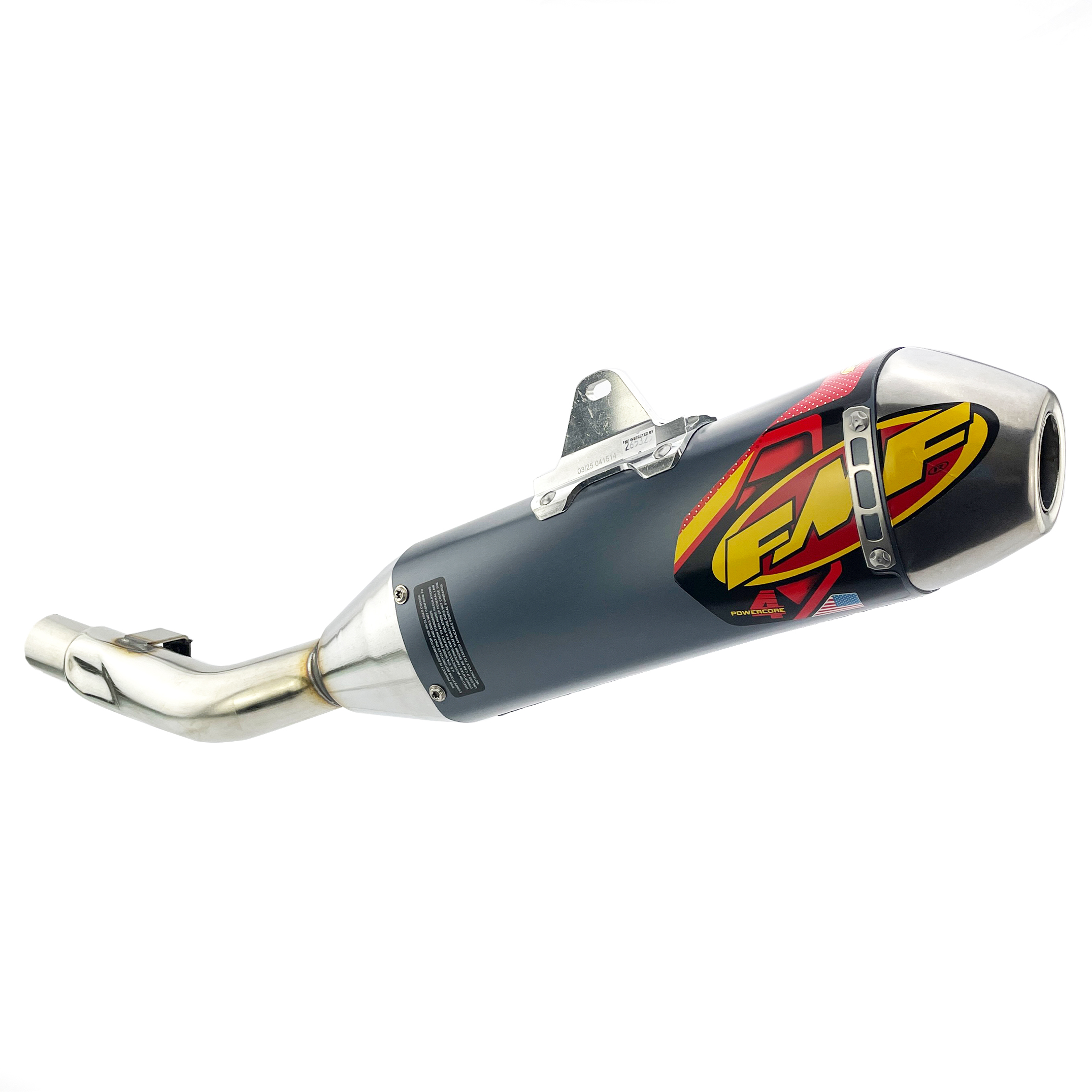 Powercore 4 Hex Exhaust Silencer 05-17 Honda CRF 450 X - FMF 041514 thumbnail 2