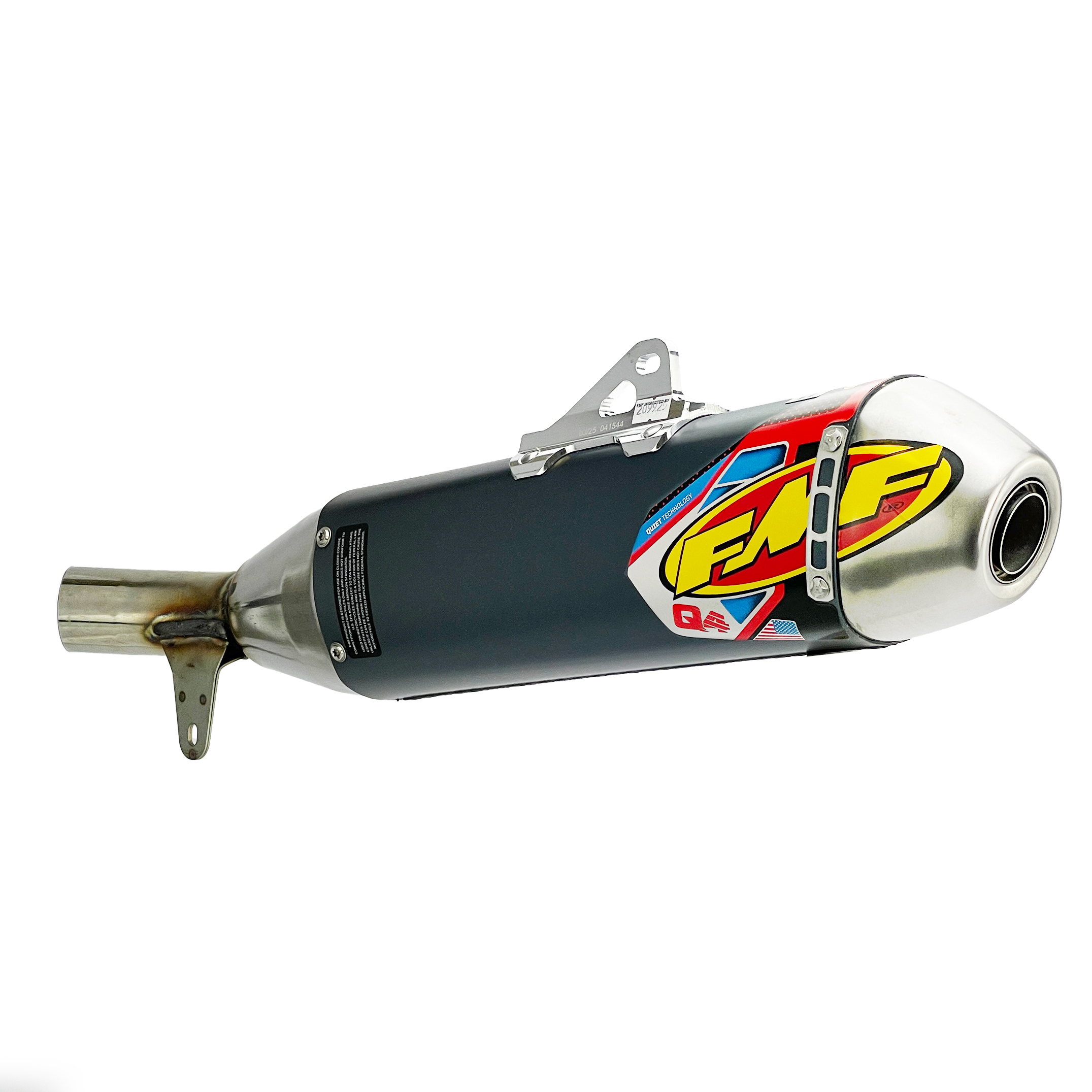 Q4 Hex Exhaust Silencer 04-14 Honda TRX 450 R - FMF 041544 thumbnail 2