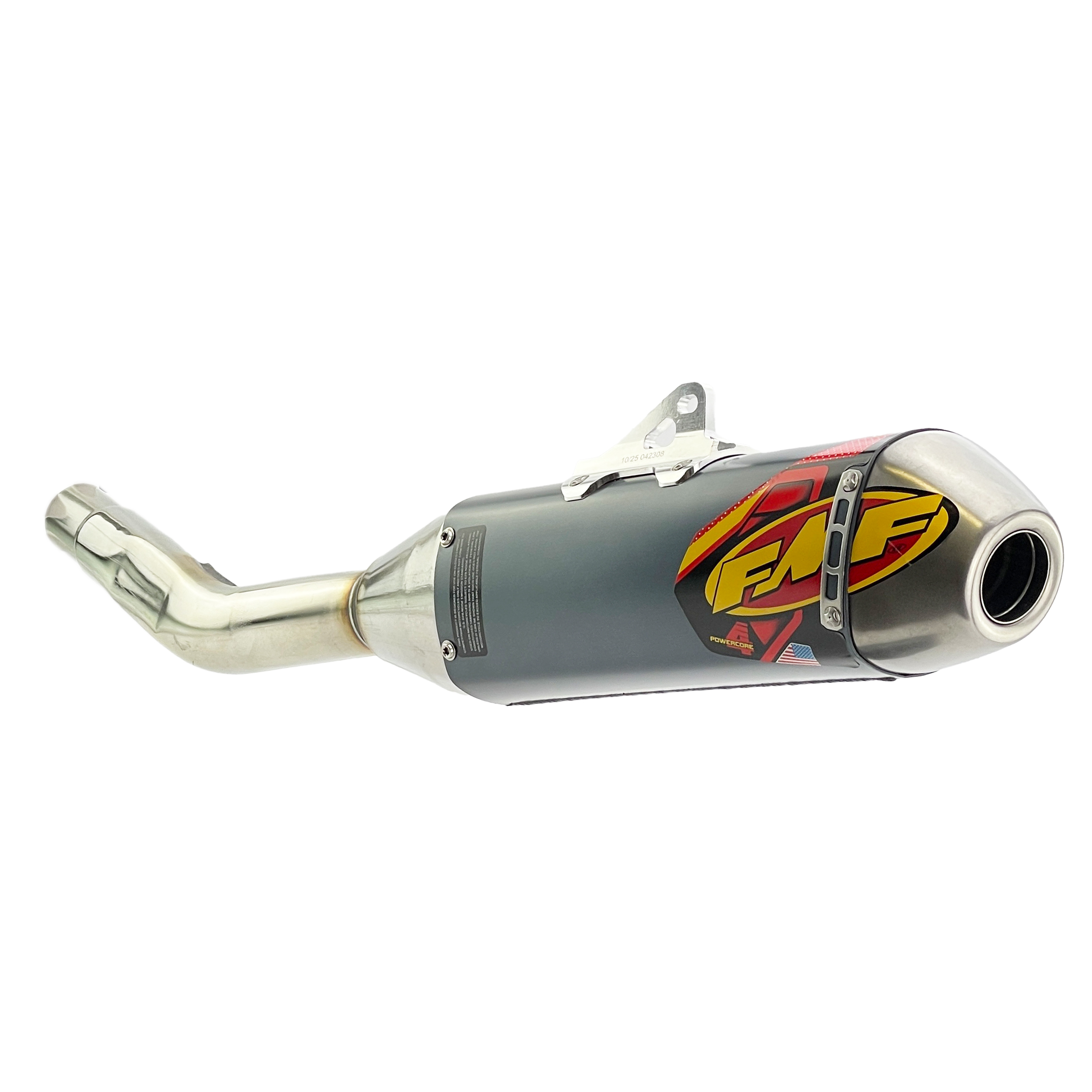 Powercore 4 Hex Exhaust Silencer 09-16 Kawasaki KX 250 F - FMF 042308 thumbnail 2