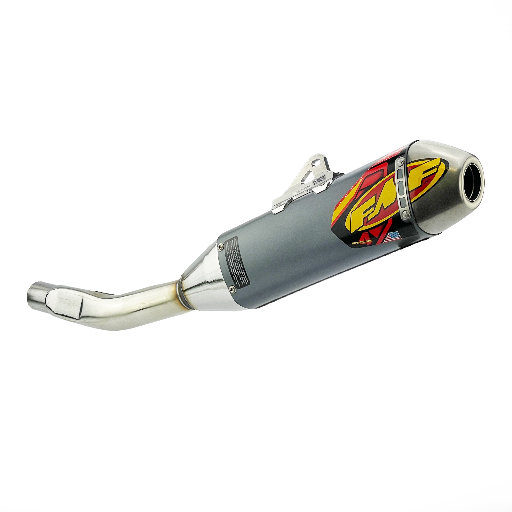Powercore 4 Hex Exhaust Silencer 12-15 Kawasaki KX 450 F - FMF 042310 thumbnail 2