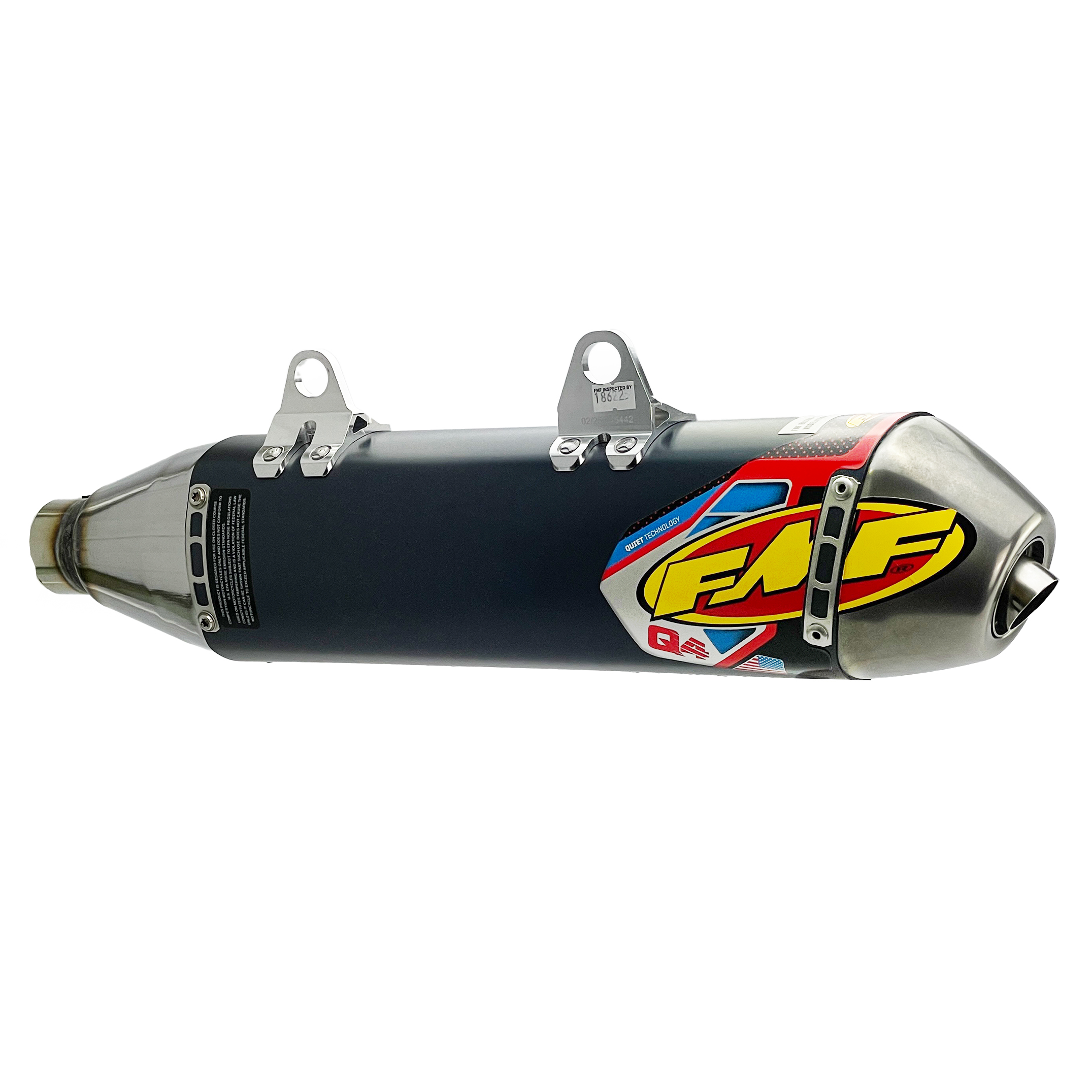 Q4 Hex Exhaust Silencer 12-16 KTM EXC-F 350 EXC 500 - FMF 045442 thumbnail 2