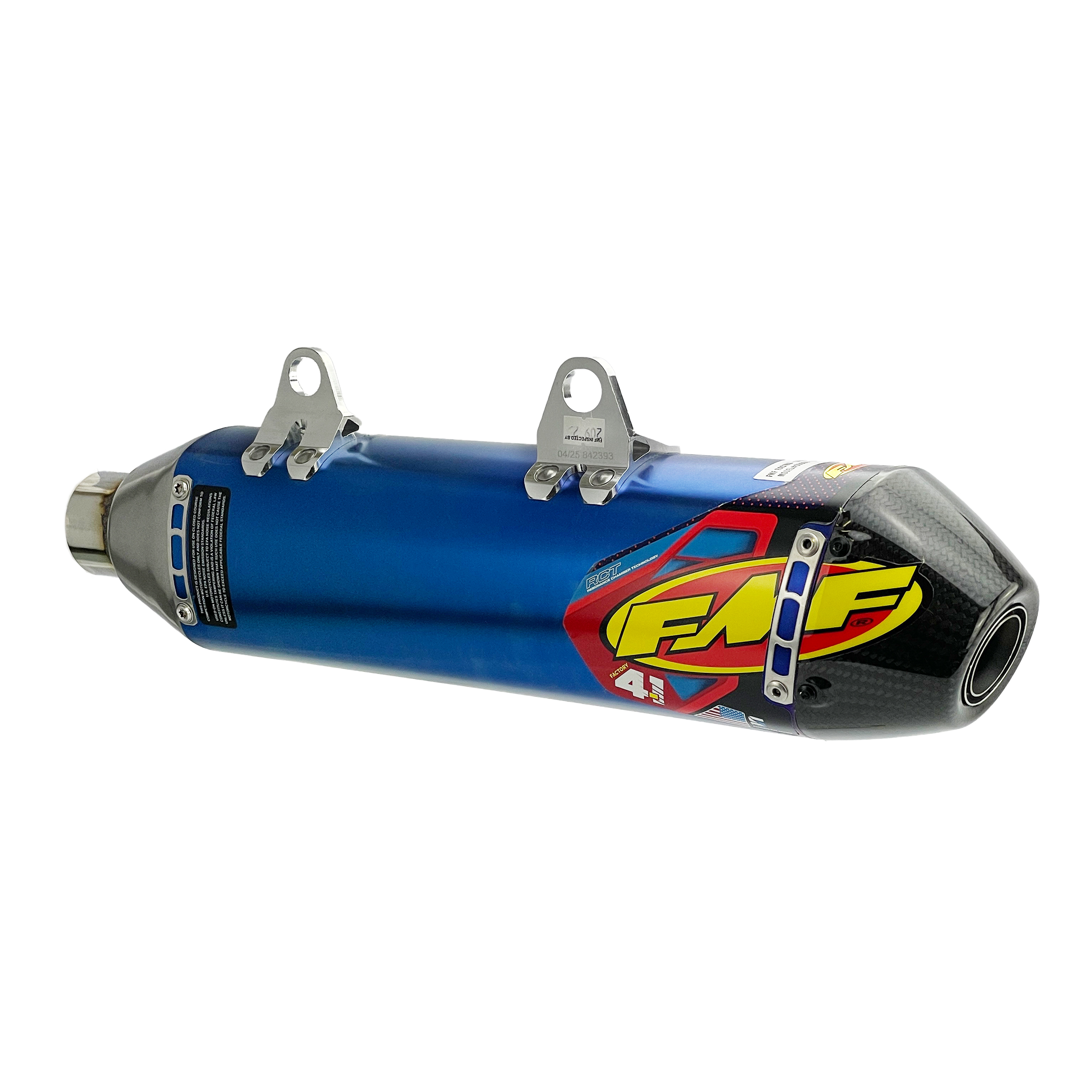 Factory 4.1 RCT Titanium Exhaust Silencer 15-19 KTM Husqvarna 250 350 450 501 - FMF 045586 thumbnail 2