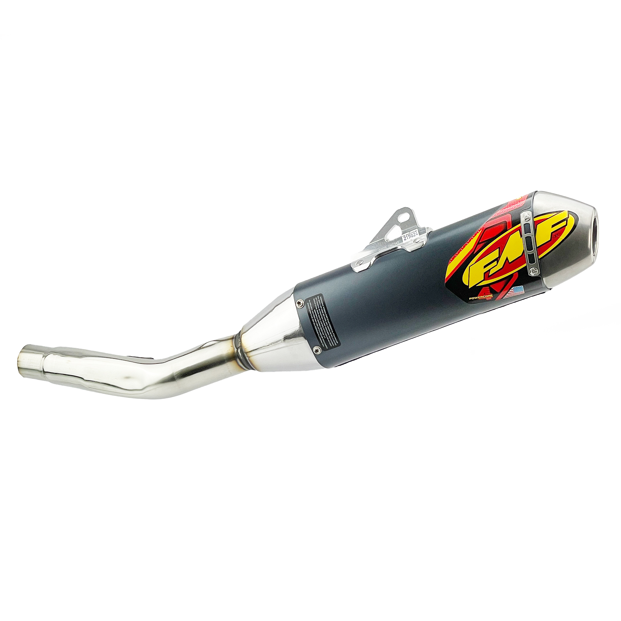 Powercore 4 Hex Exhaust Silencer 17-20 Kawasaki KX 250 F - FMF 042345 thumbnail 2
