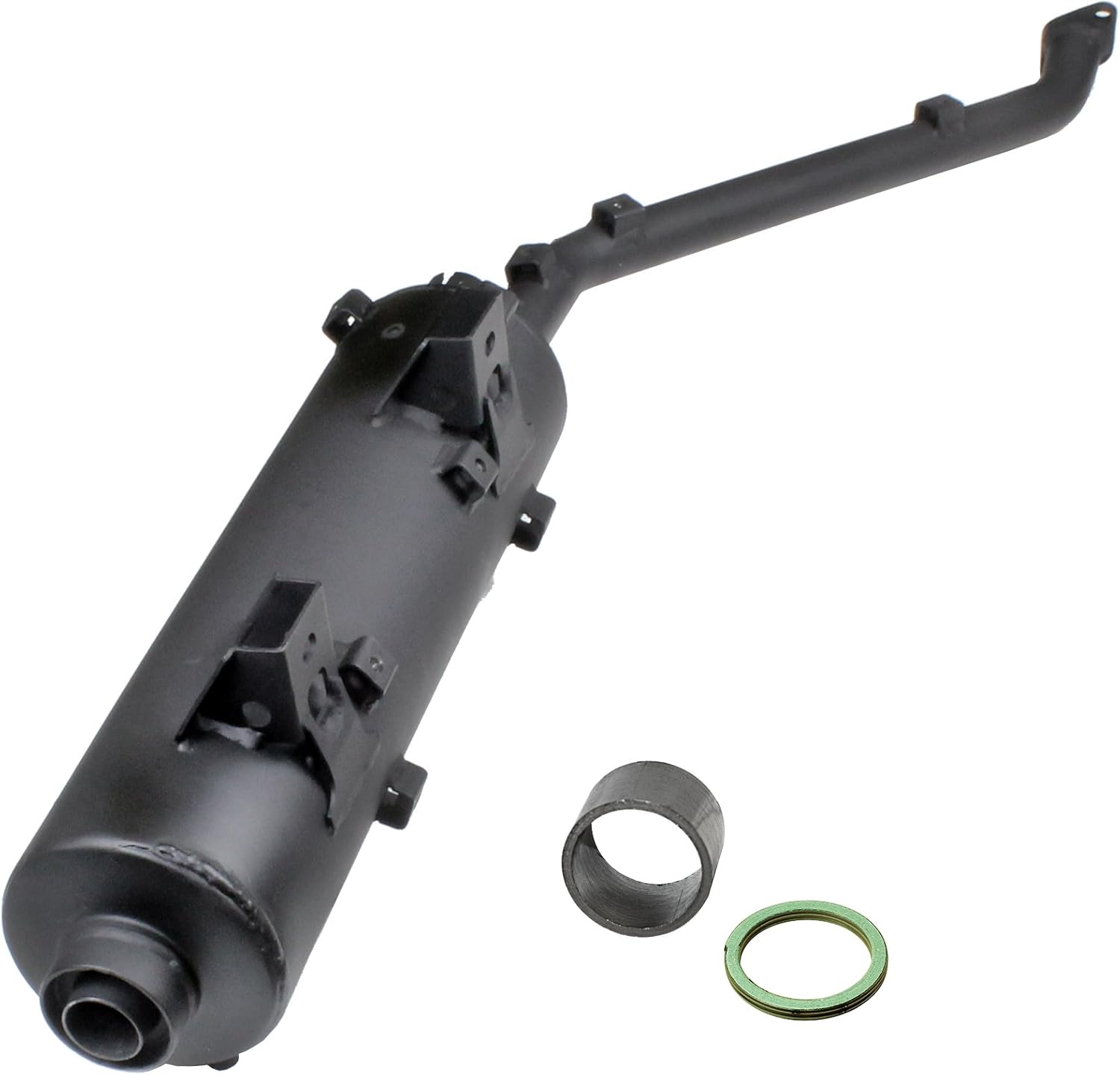 EXHAUST MUFFLER 06-11 KAWASAKI 750 BRUTE FORCE KVF 750 18087-0167 18087-0098 11061-0360 image 1