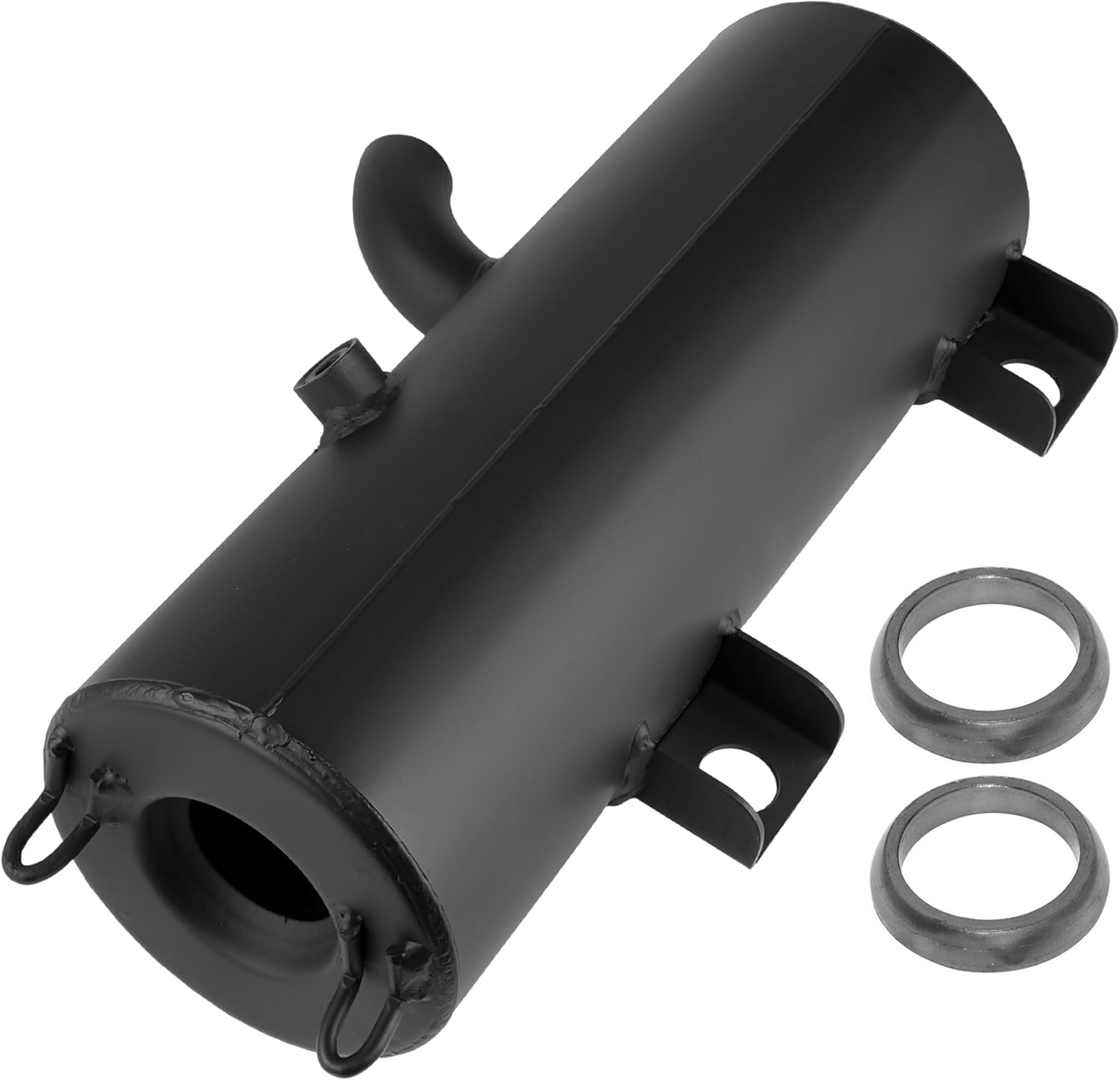 EXHAUST MUFFLER 2000-2012 POLARIS SCRAMBLER 500 4X4 2X4 1261006-489 1261006-029 5243518 image 1