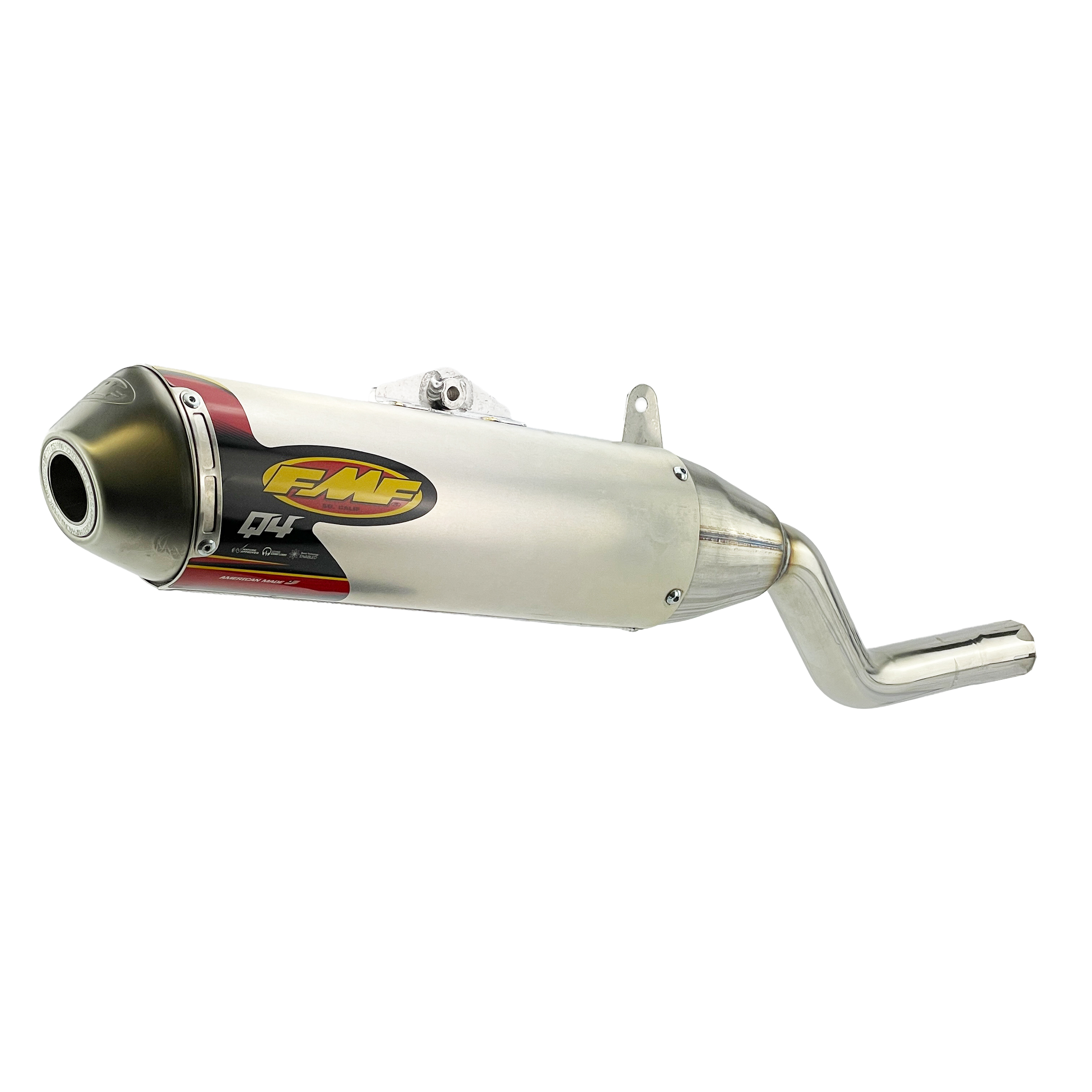 Q4 Exhaust Silencer 08-18 Kawasaki KLR 650 CAMO - FMF 042321 image 1
