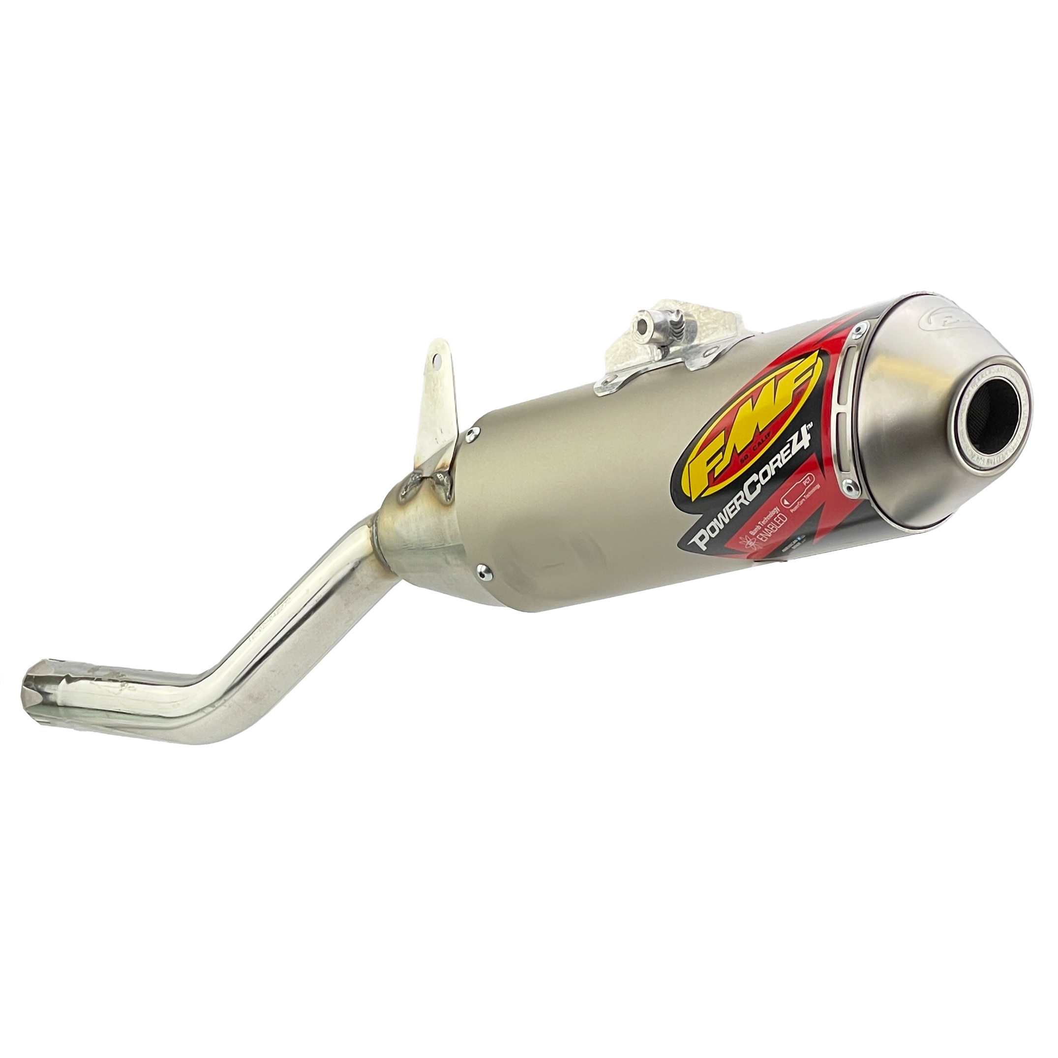 END OF LINE Powercore 4 Exhaust Silencer 12-13 Kawasaki KLR 650 - FMF 042272 thumbnail 2