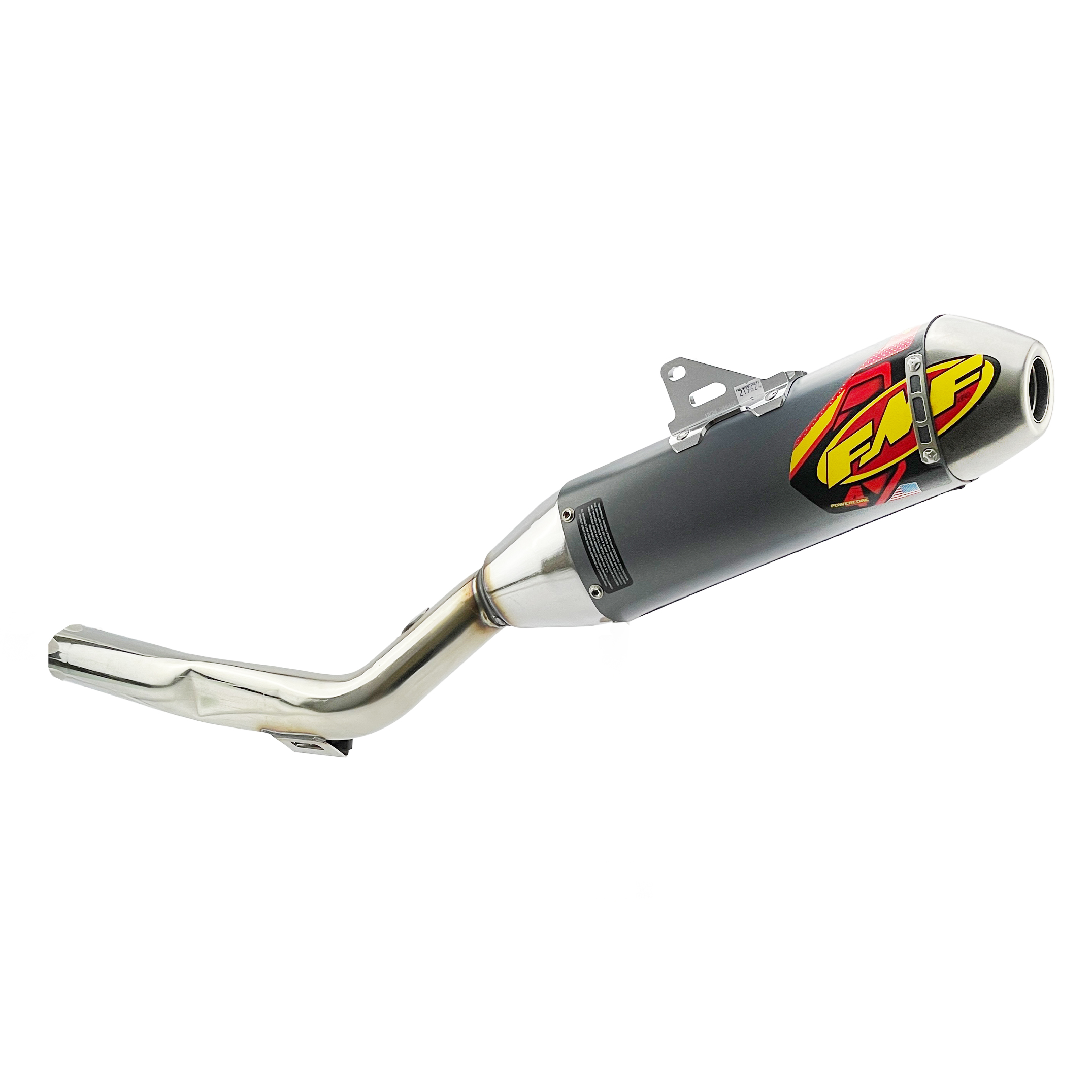 Powercore 4 Hex Exhaust Silencer 14-18 Yamaha WR YZ 450 F FX - FMF 044404 thumbnail 2