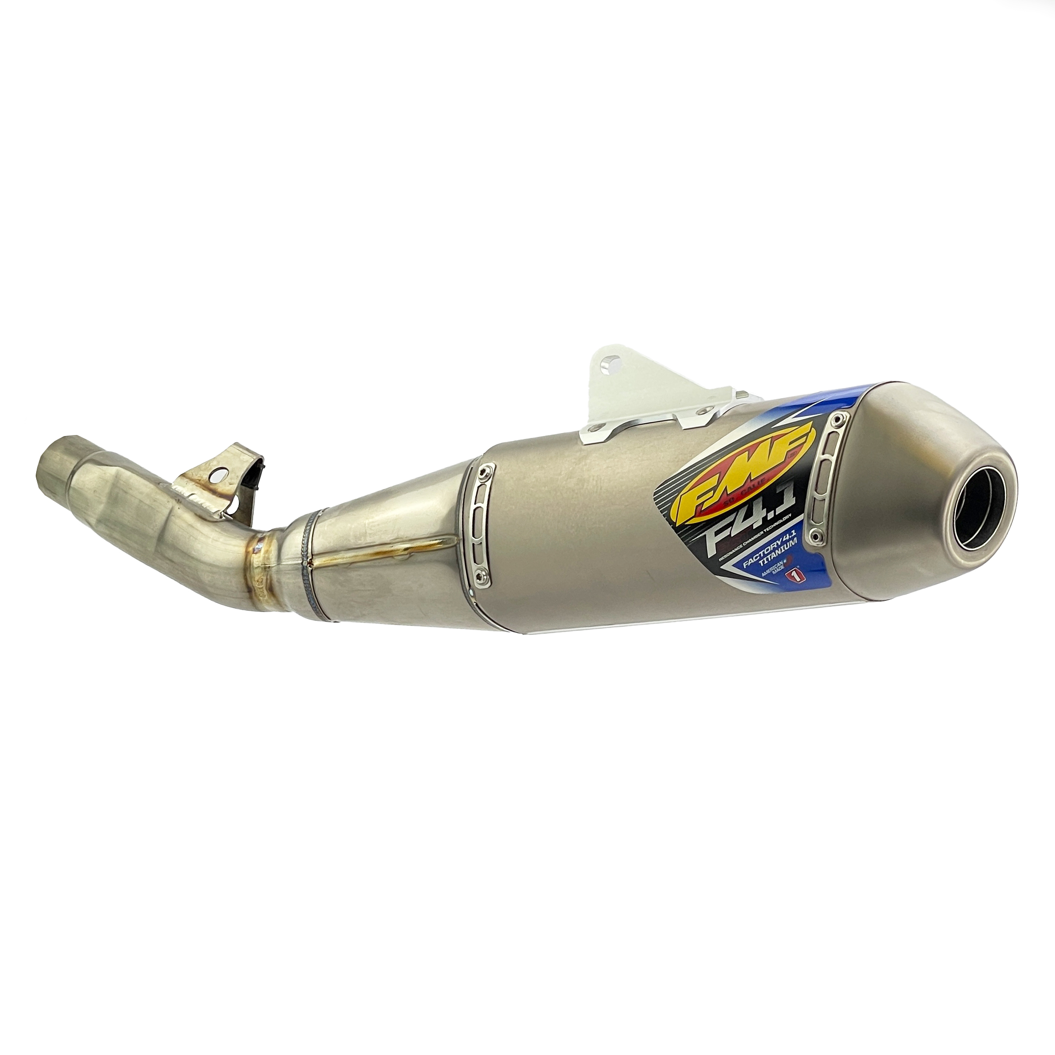END OF LINE FACTORY 4.1 RCT TITANIUM SL EXHAUST SILENCER 2014-2017 HONDA CRF 250 R - FMF 041527 thumbnail 2