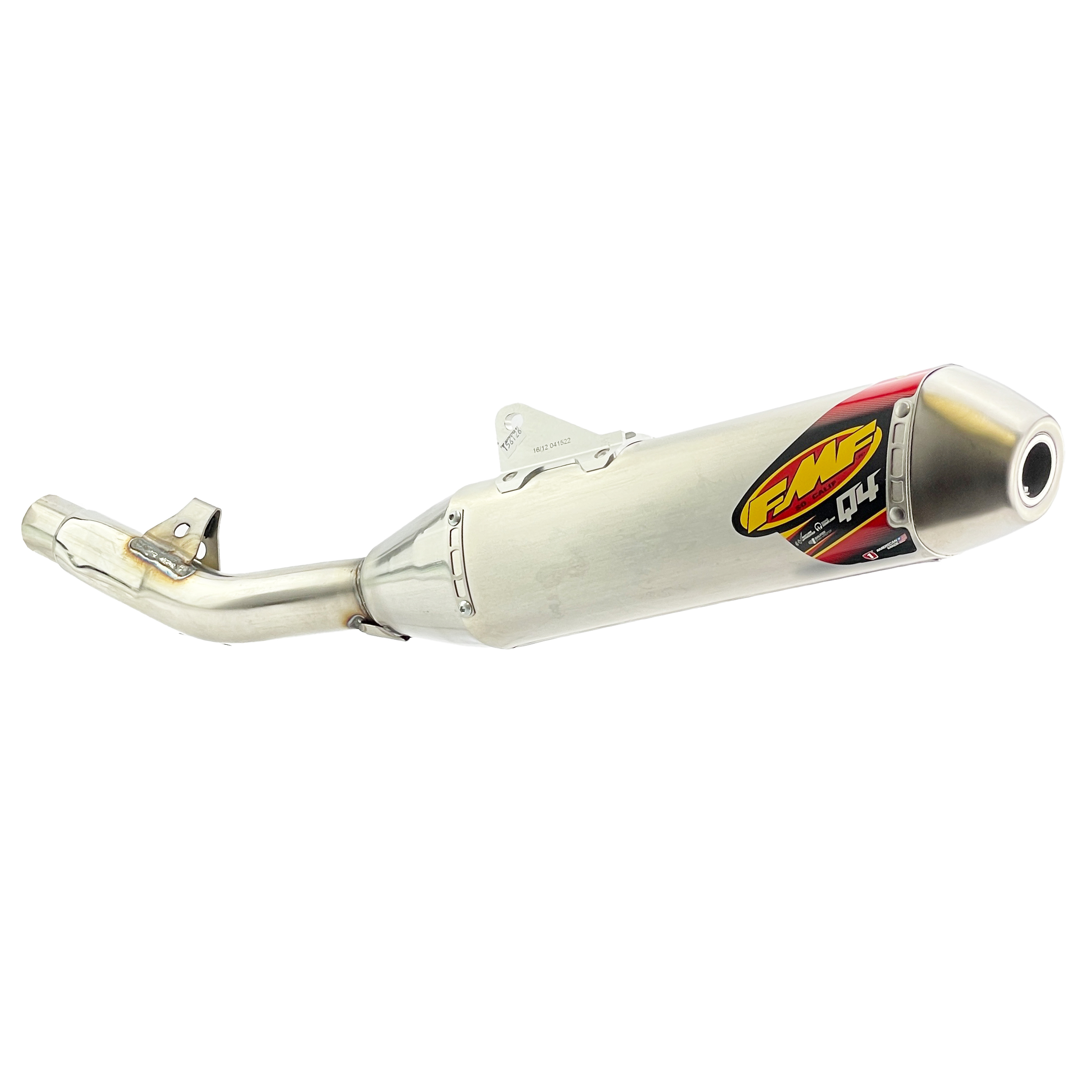 END OF LINE Q4 Hex Exhaust Silencer 14-17 Honda CRF 250 R - FMF 041522 thumbnail 2