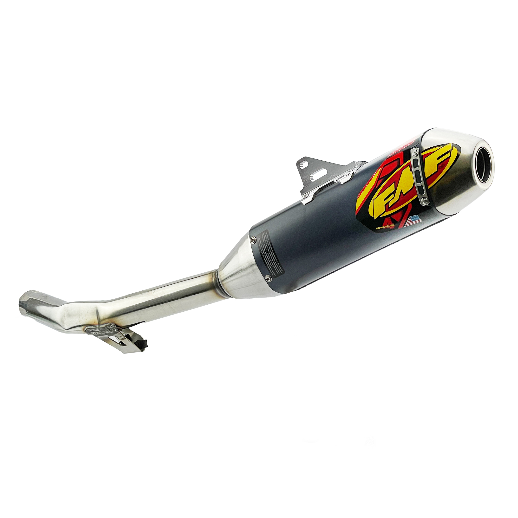 Powercore 4 Hex Exhaust Silencer 14-19 Yamaha WR YZ 250 F FX - FMF 044423 thumbnail 2