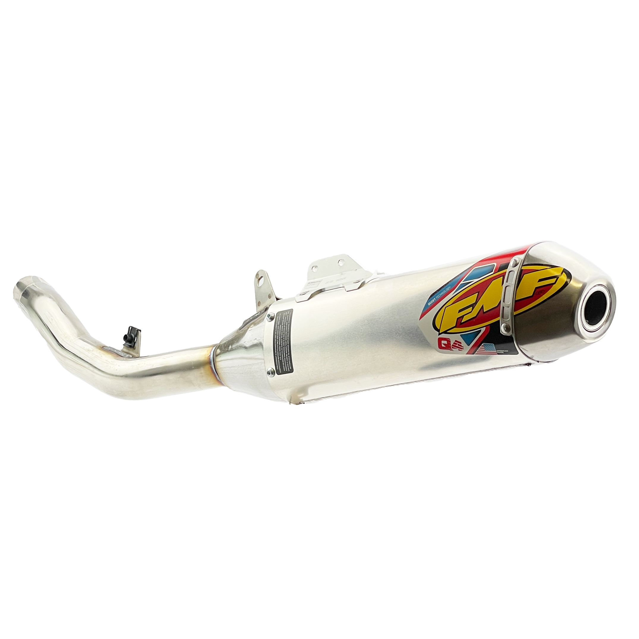 END OF LINE Q4 HEX EXHAUST SILENCER 2017-2020 HONDA CRF 450 R RX RWE - FMF 041558 thumbnail 2