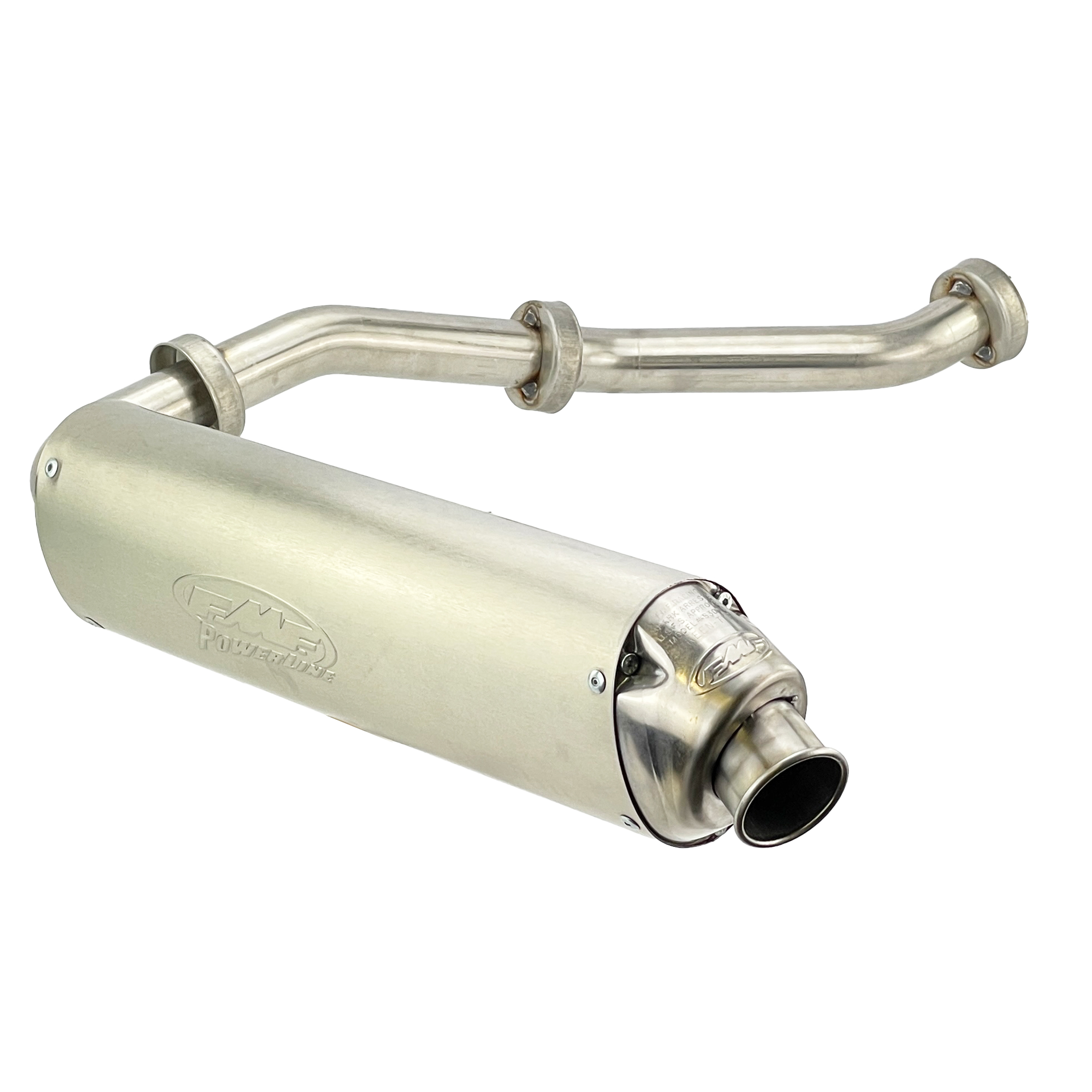 END OF LINE Powerline Exhaust Silencer 03-06 Honda TRX 650 Rincon - FMF 041069 thumbnail 2