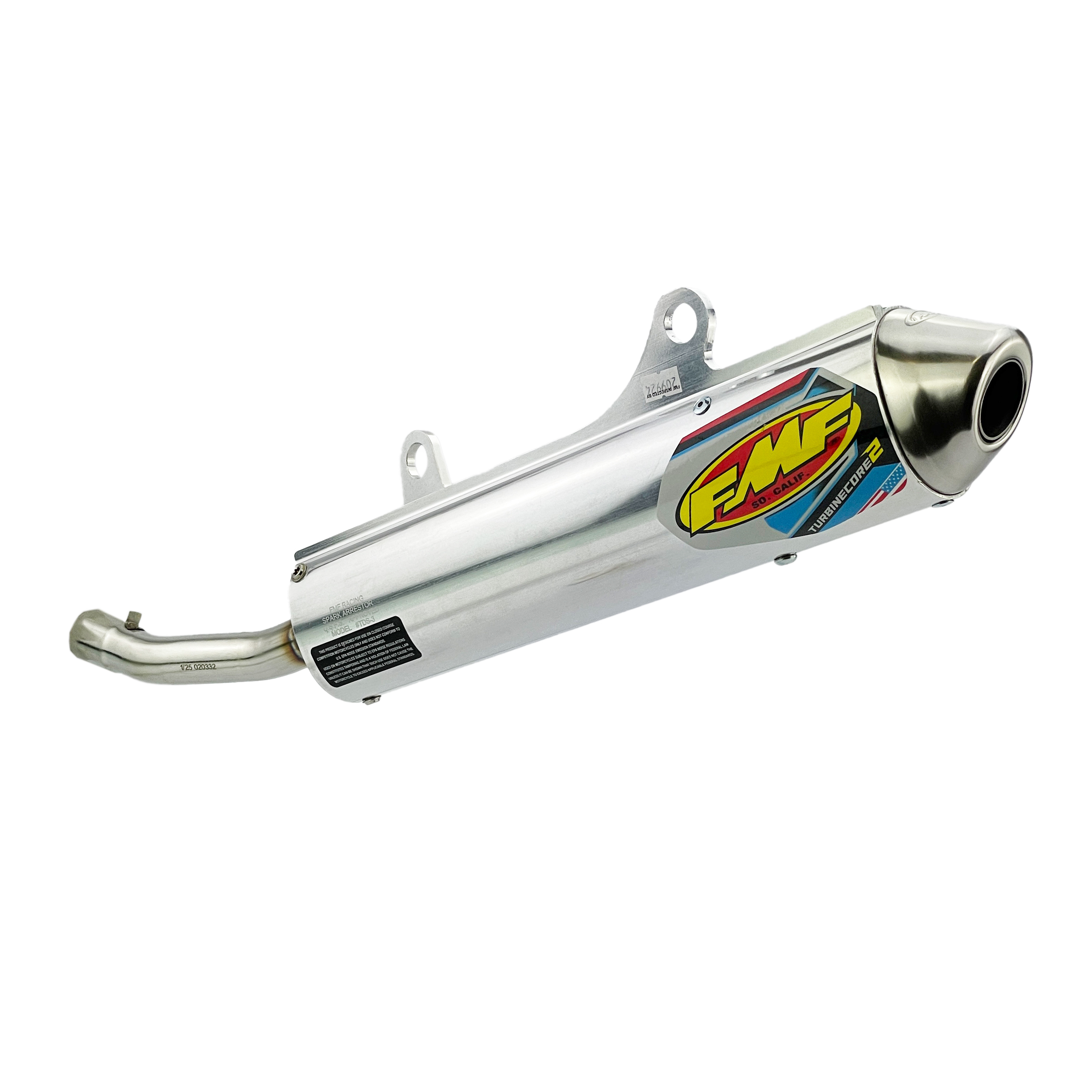 TurbineCore 2 Exhaust Silencer 00-01 Honda CR 250 R - FMF 020332 thumbnail 2