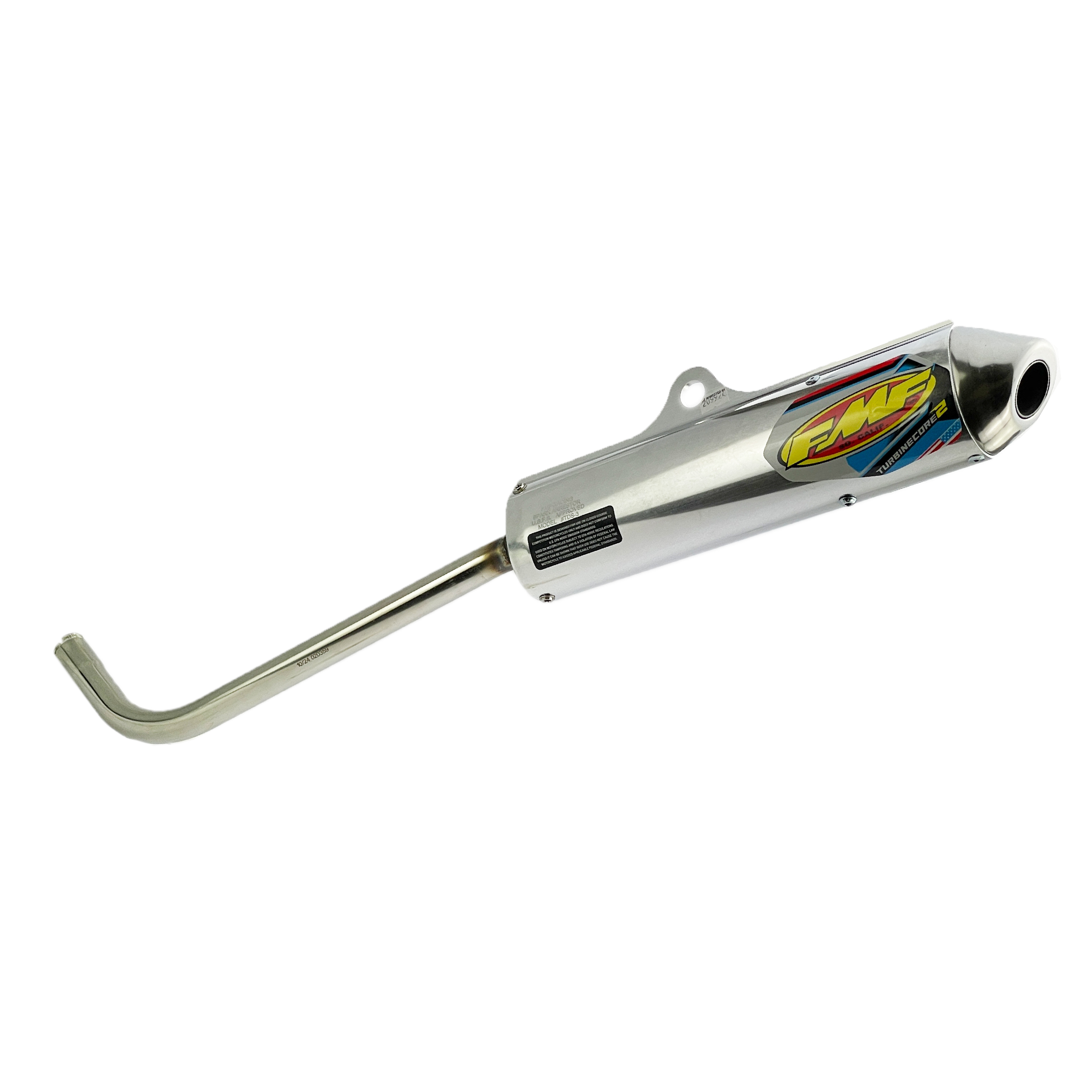 TurbineCore 2 Exhaust Silencer 88-06 Yamaha Blaster 200 - FMF 020359 thumbnail 3