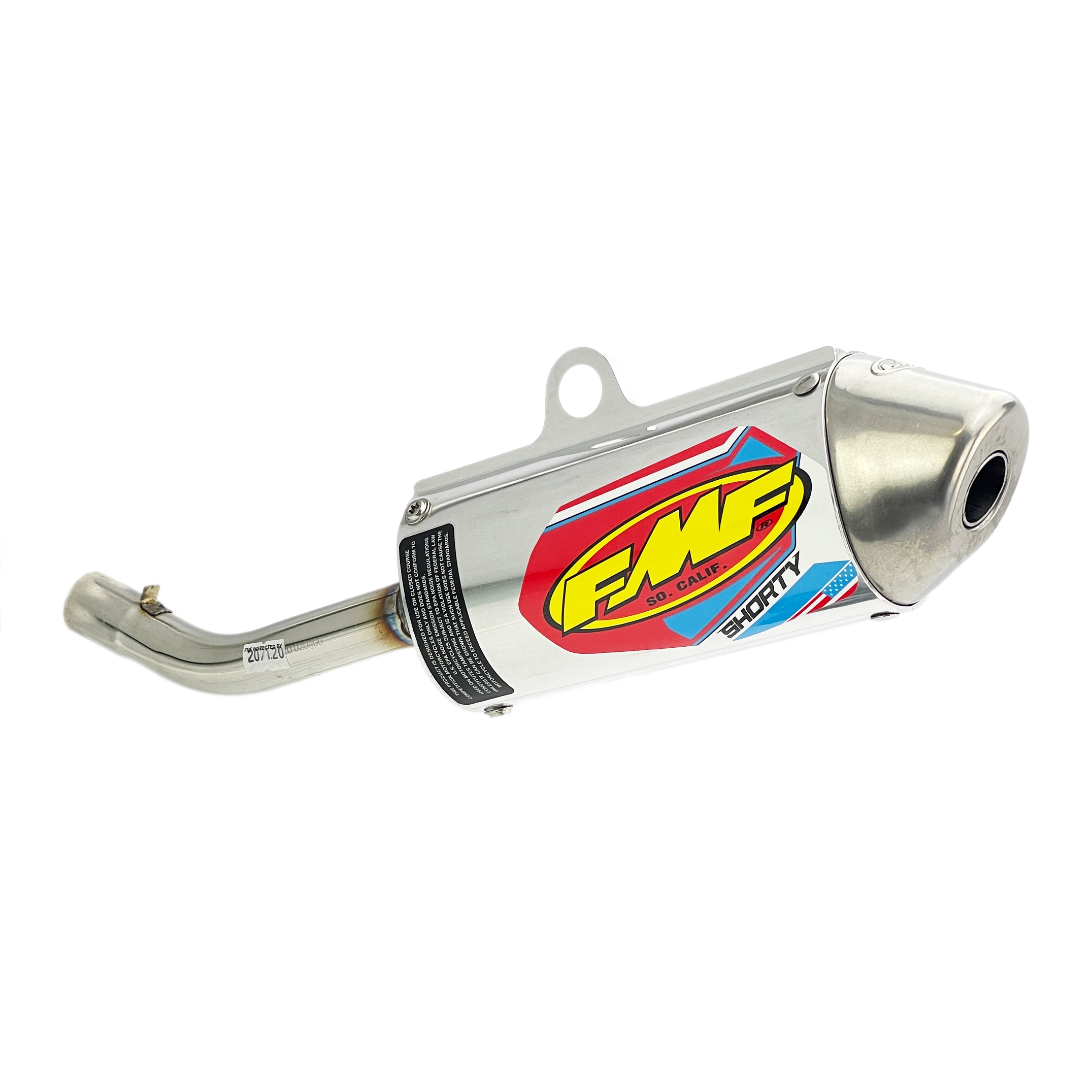 Powercore 2 Shorty Exhaust Silencer 01-02 Suzuki RM 125 - FMF 020400 thumbnail 2