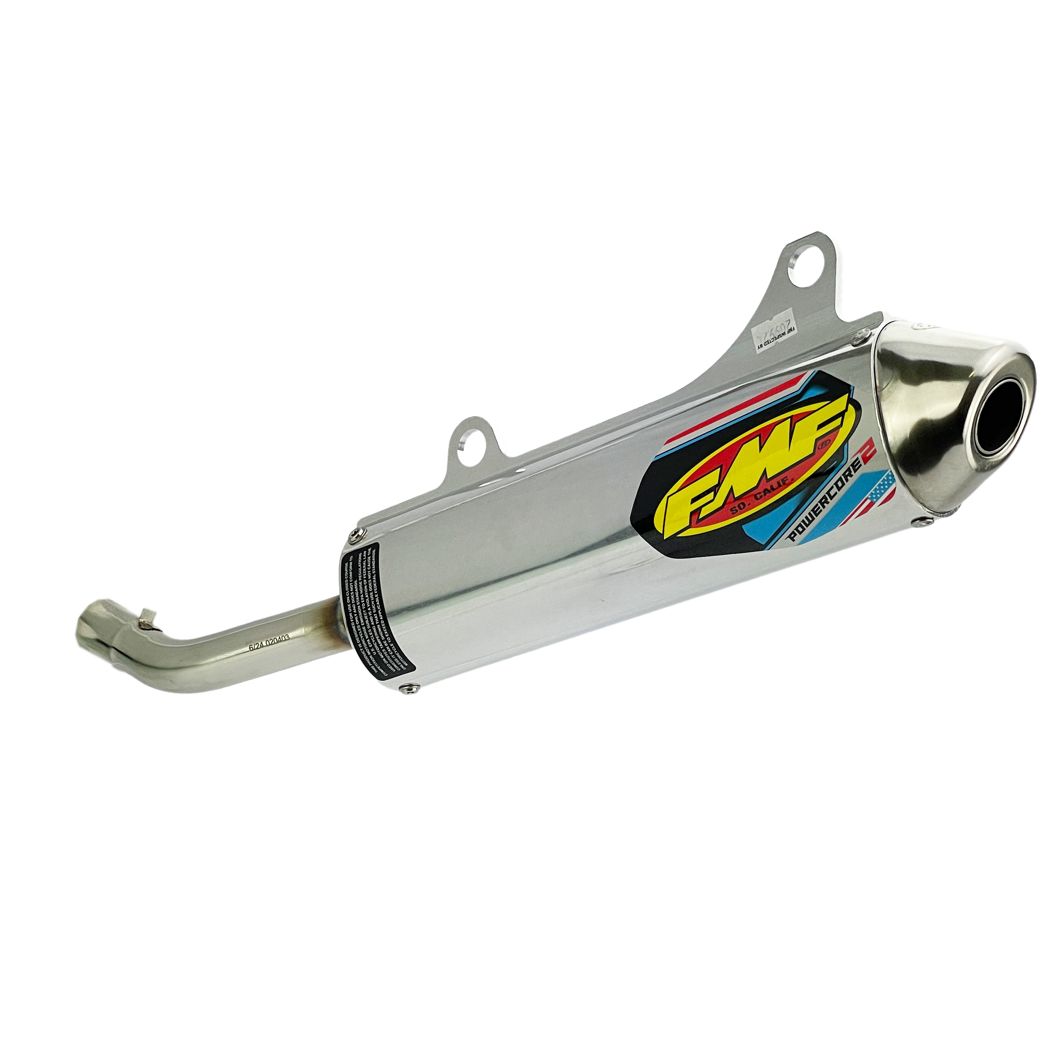 Powercore 2 Exhaust Silencer 01-02 Suzuki RM 250 - FMF 020403 thumbnail 2