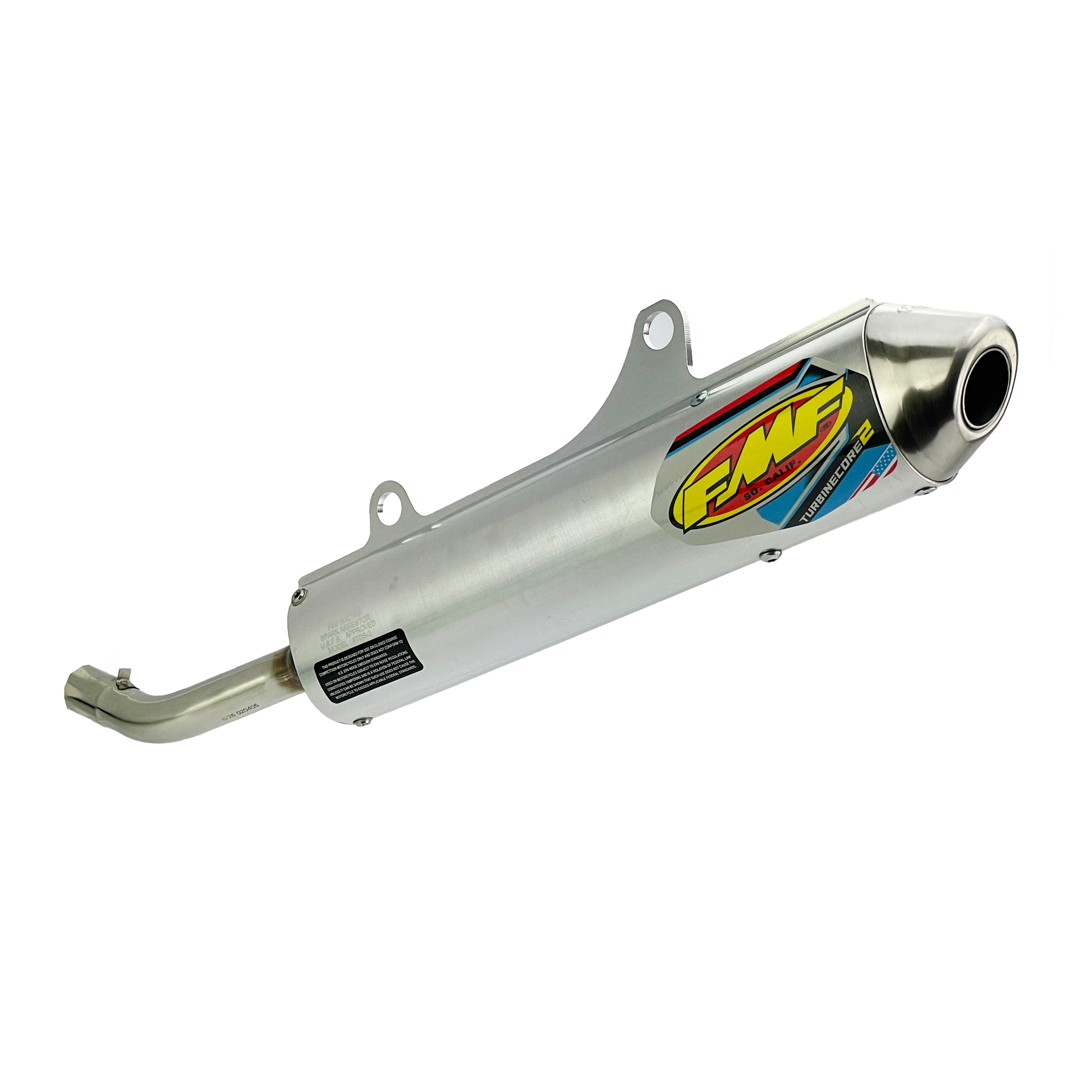 TurbineCore 2 Exhaust Silencer 01-02 Suzuki RM 250 - FMF 020405 thumbnail 2