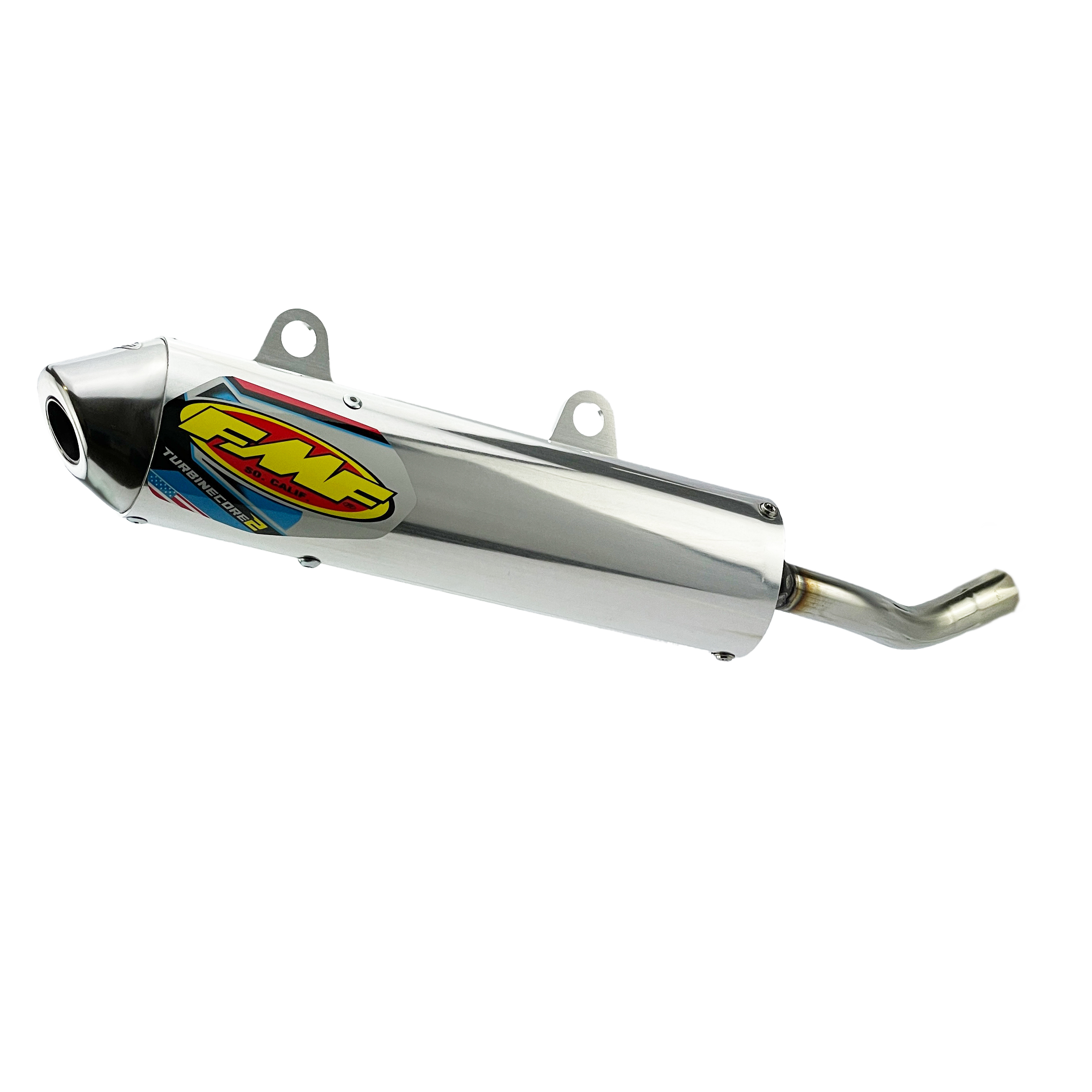 TurbineCore 2 Exhaust Silencer 00-01 Yamaha YZ 125 - FMF 020362 image 1