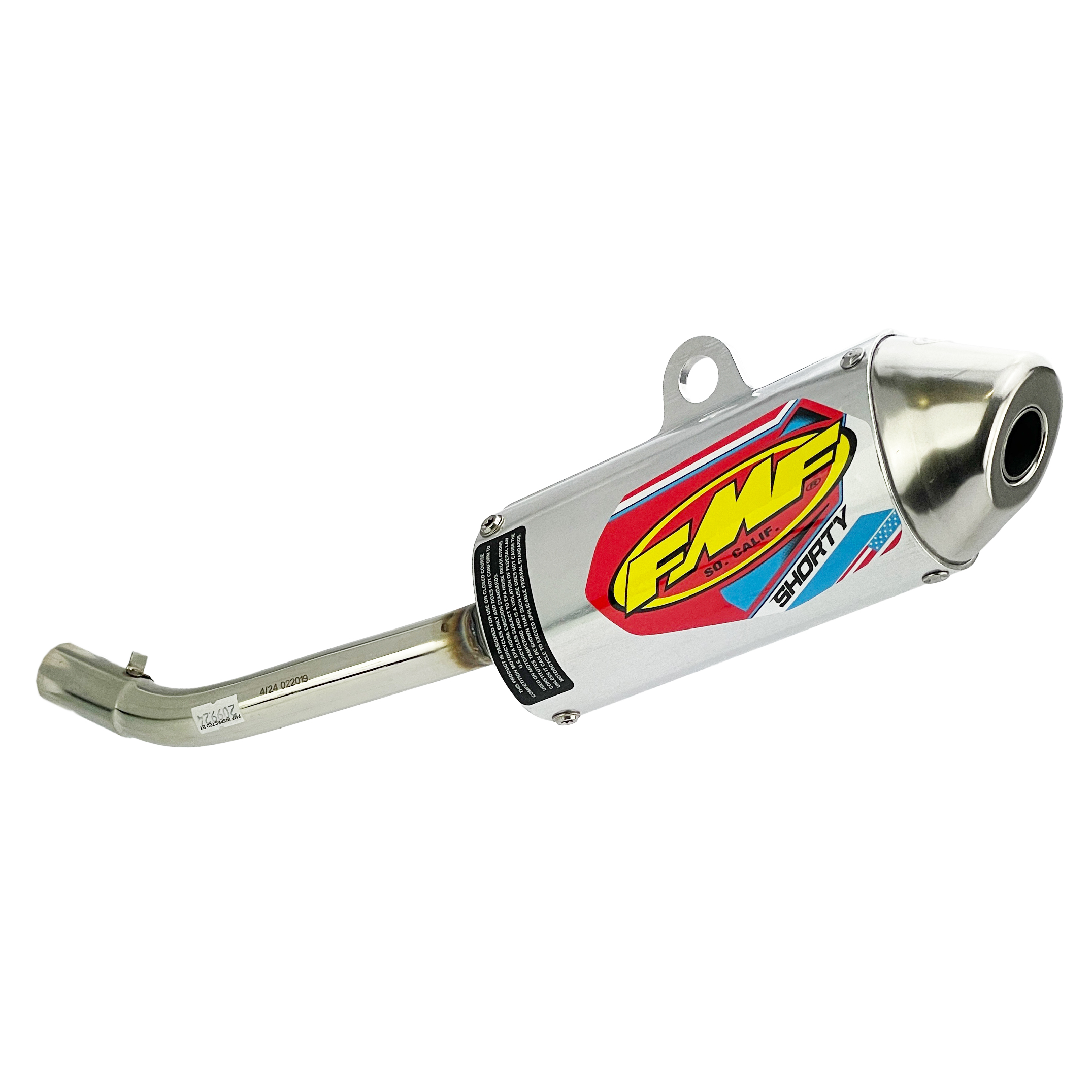 Powercore 2 Shorty Exhaust Silencer 03-07 Kawasaki KX 125 - FMF 022019 thumbnail 2